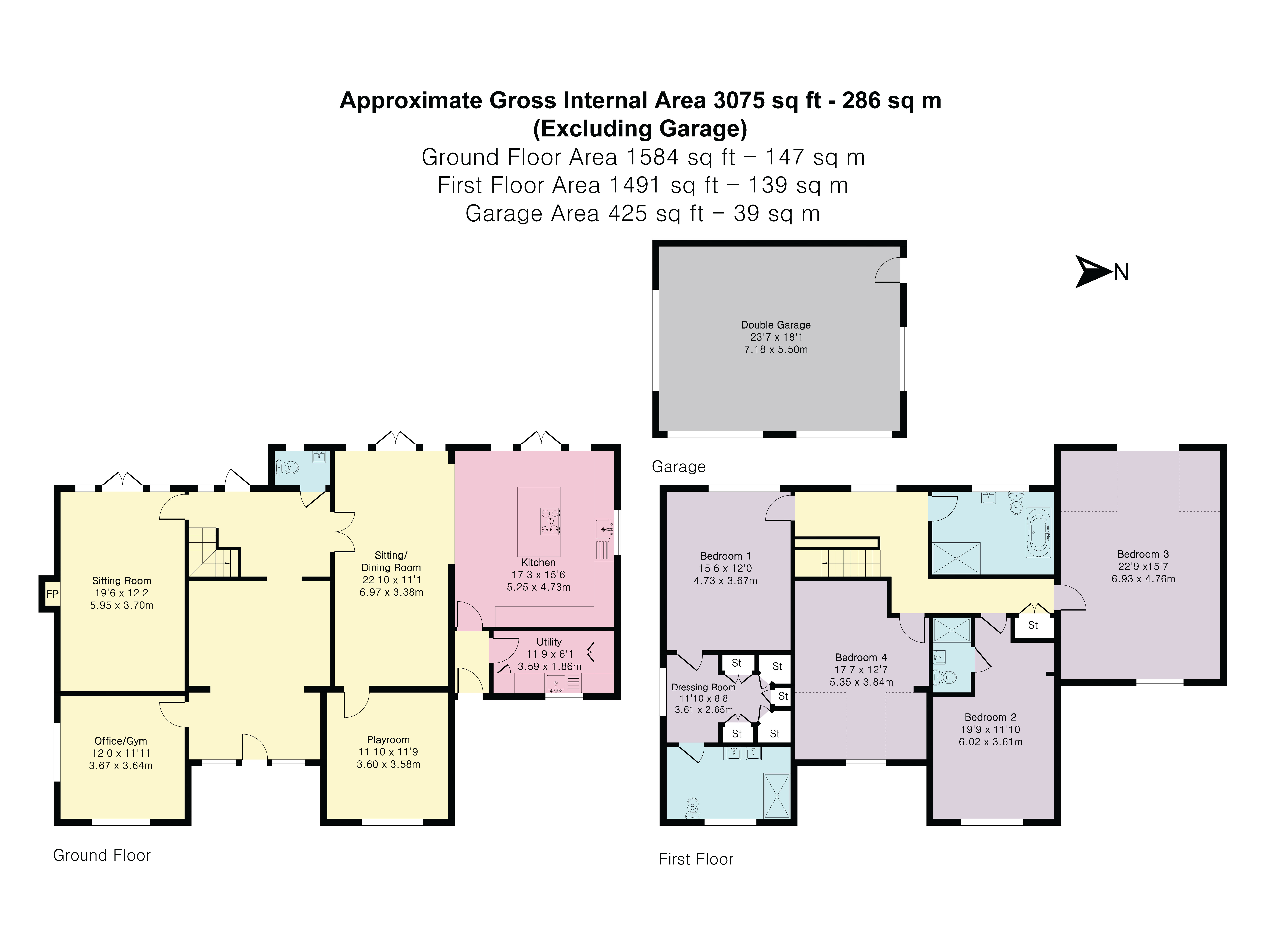 Whitchurch Hill, Reading floorplan