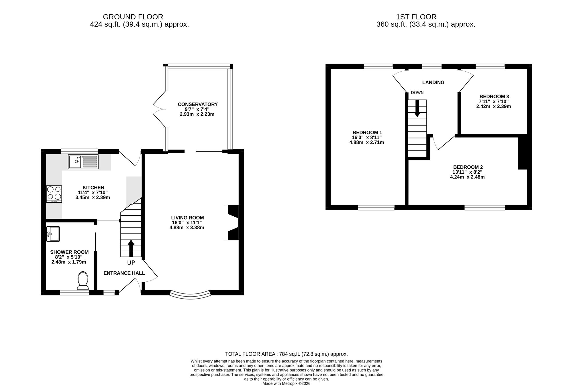 41 Wallfields Road, Nantwich floorplan