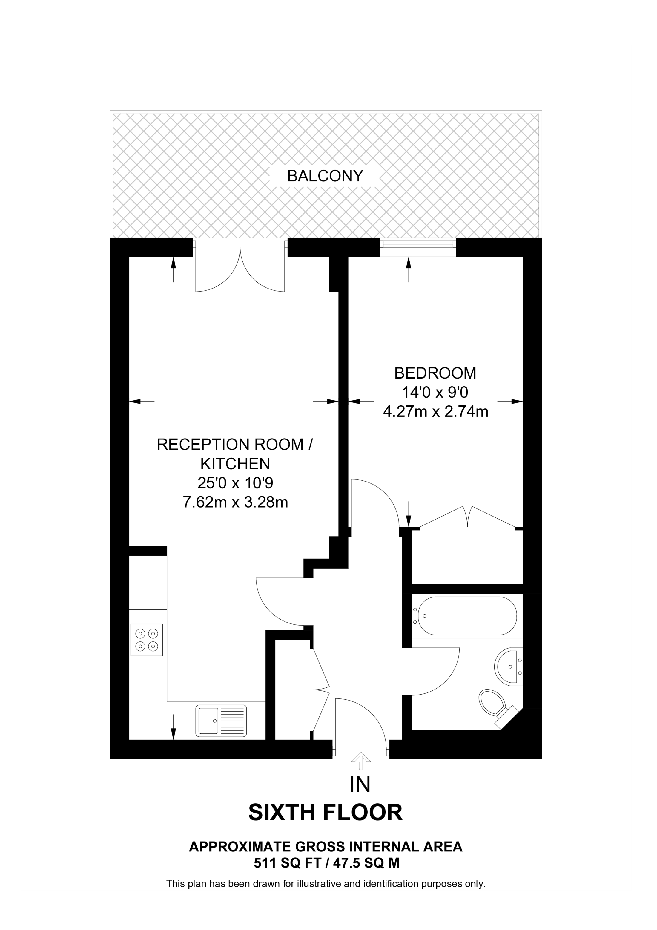 Empire Way, Wembley, Wembley Park floorplan