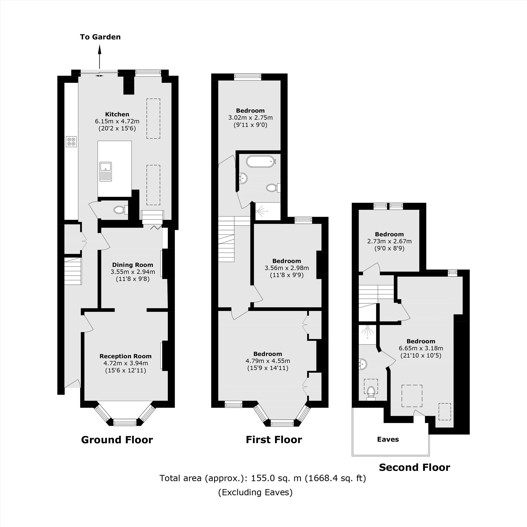 44, Cambray Road, London floorplan