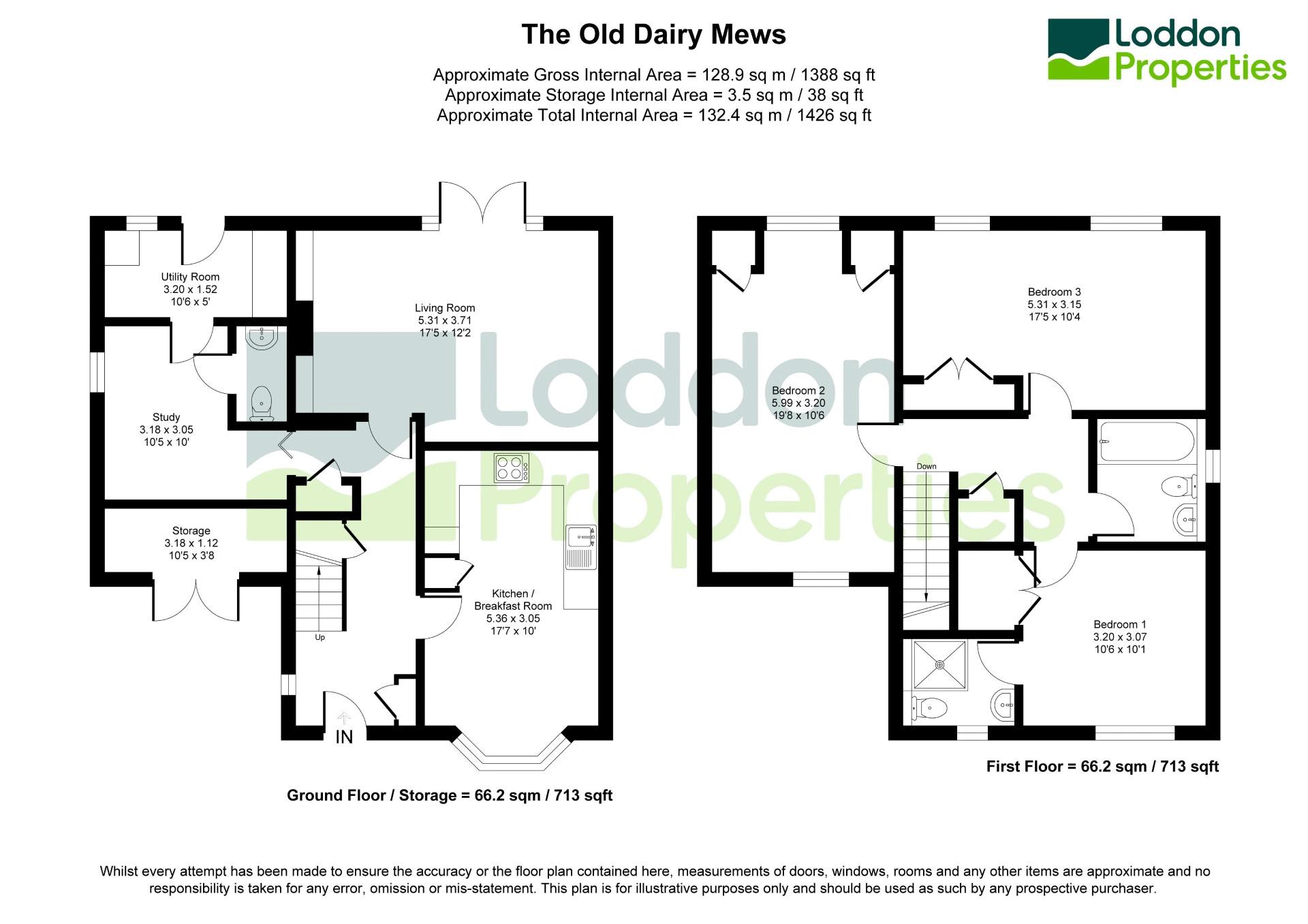 4, The Old Dairy Mews, Basingstoke floorplan