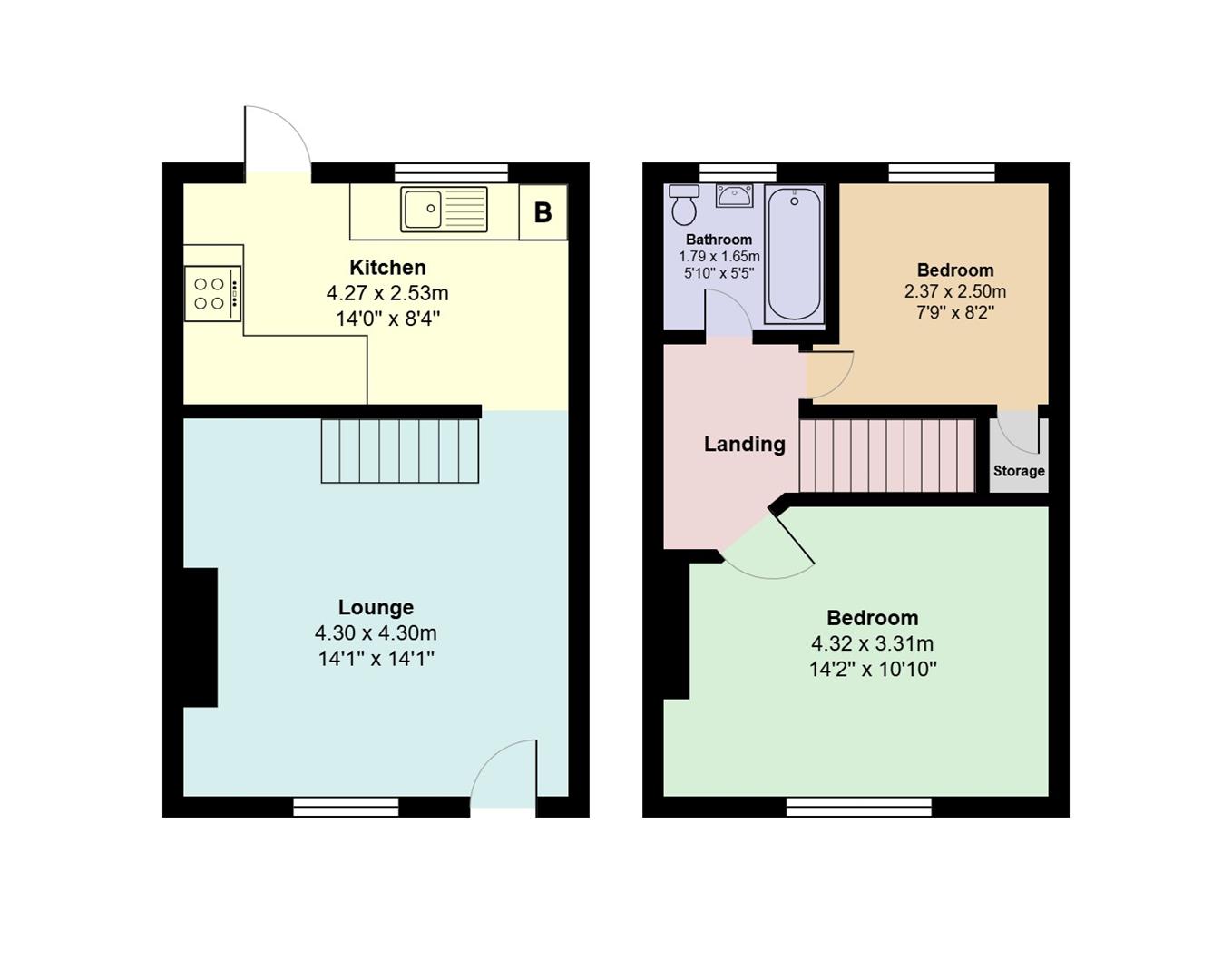 Two Trees Lane, Manchester floorplan