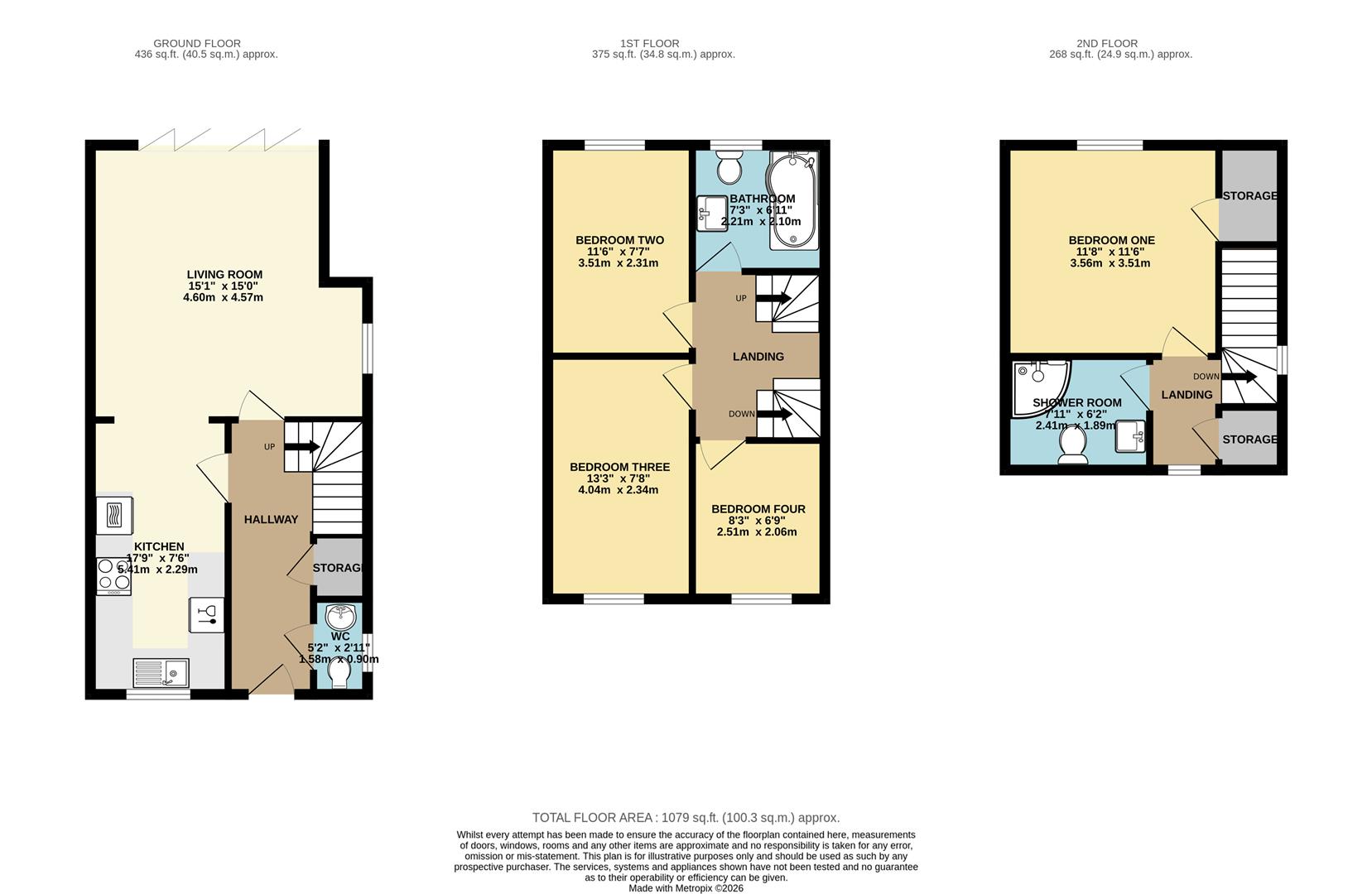 436, Battle Road, St Leonards-On-Sea floorplan
