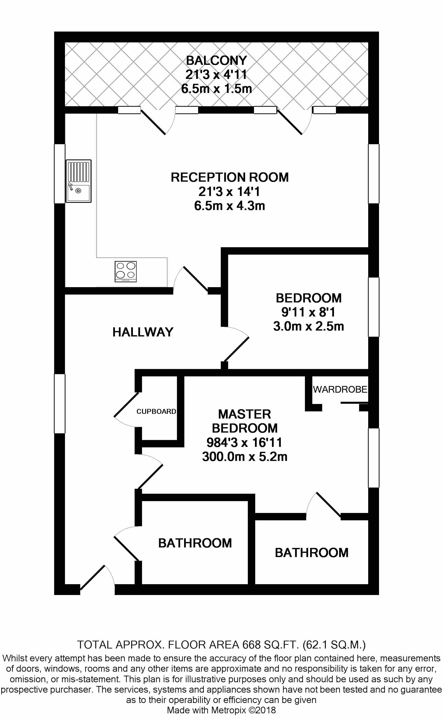 2 Bedrooms Flat to rent in Tanner House, Flambard Way, Godalming GU7