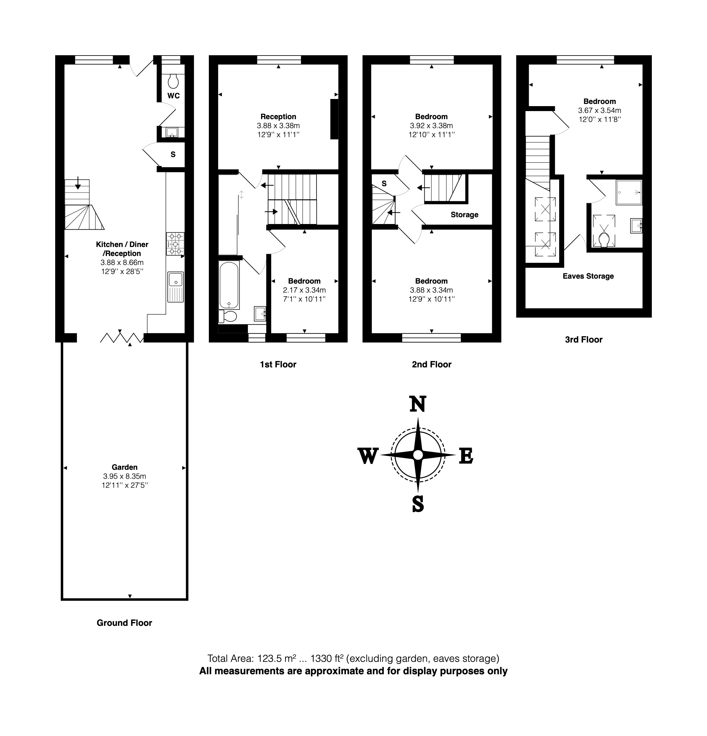 26, Ewe Close, London floorplan