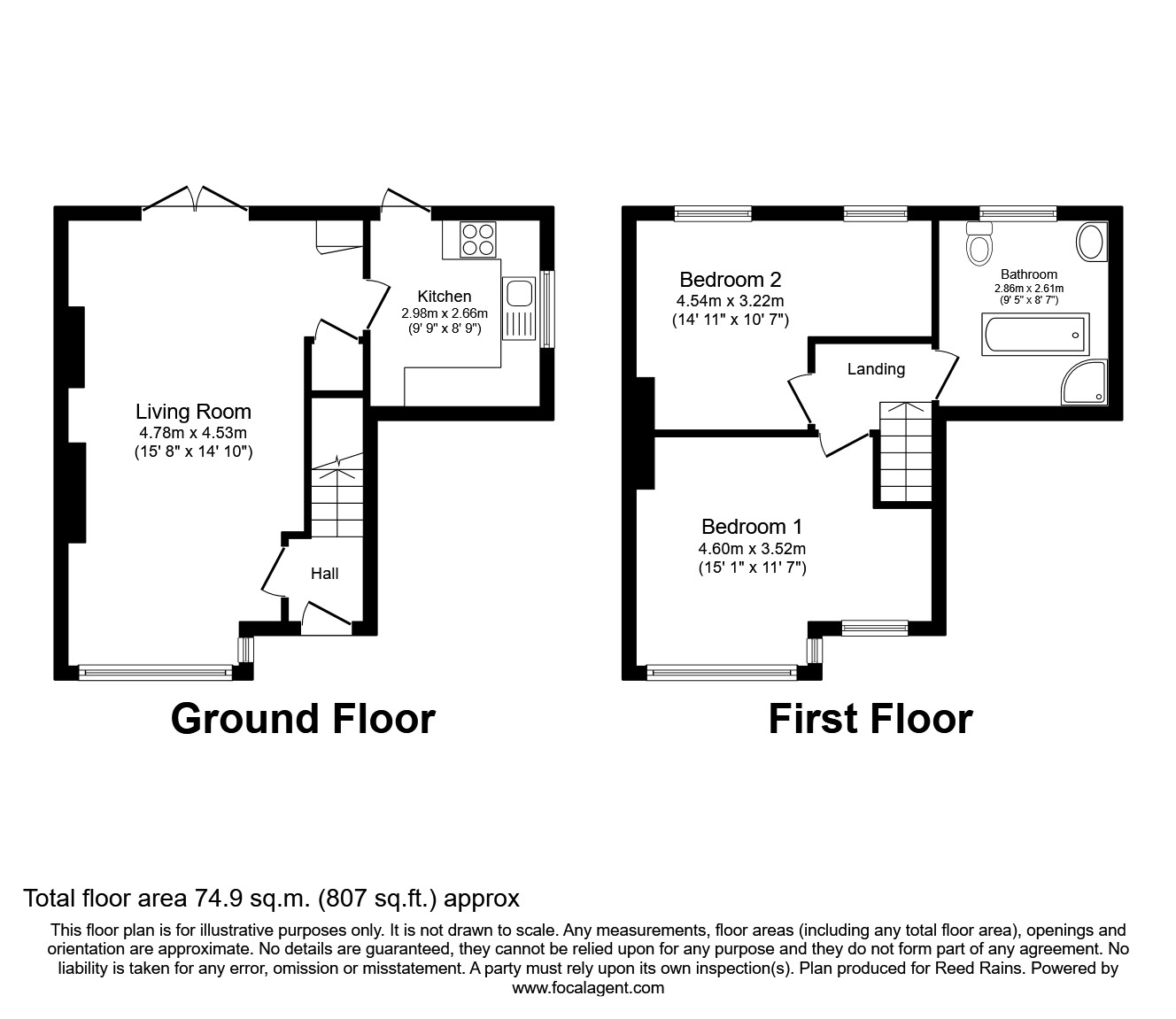 10, Tree Avenue, Manchester floorplan