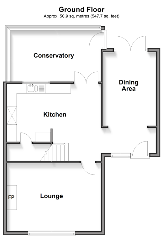 St. Francis Close, Deal floorplan