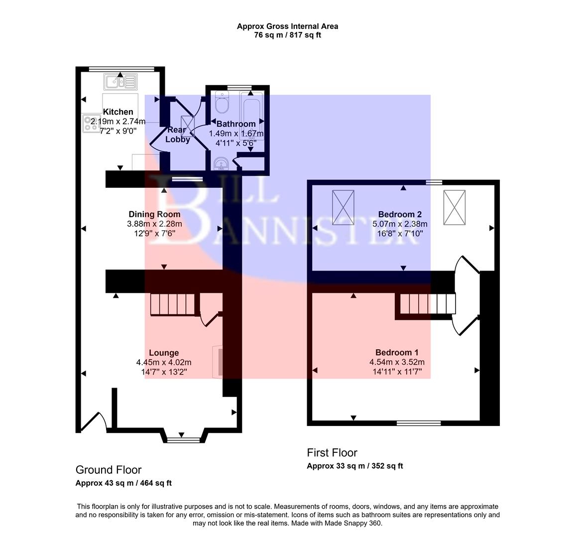 8, Lanner Moor, Redruth floorplan