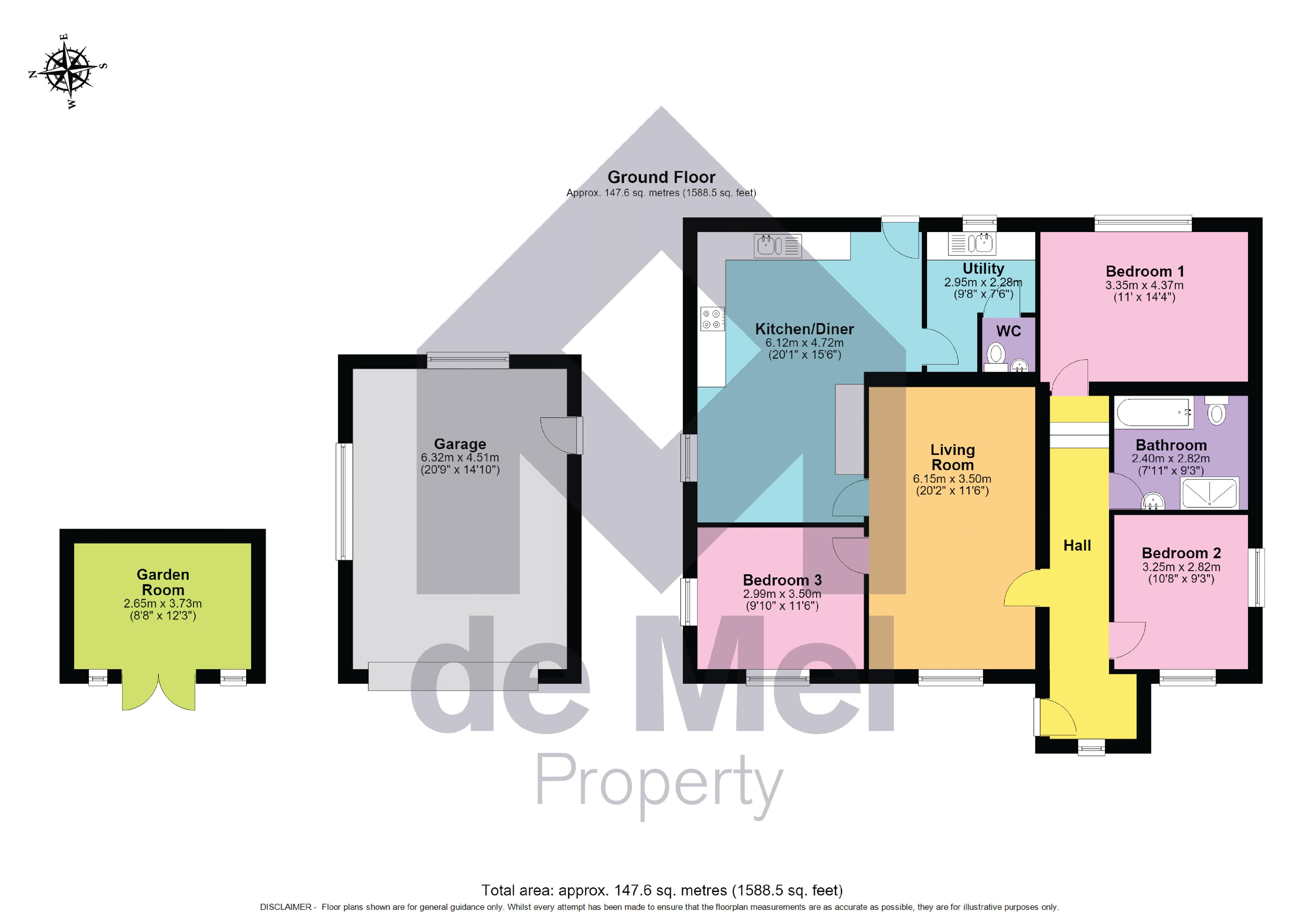Cambrai, Ash Lane, Gloucester floorplan