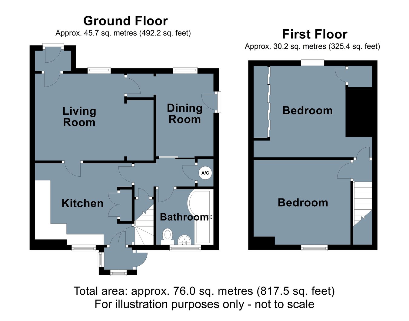 3 Rose Cottages, The Green, Ninfield floorplan