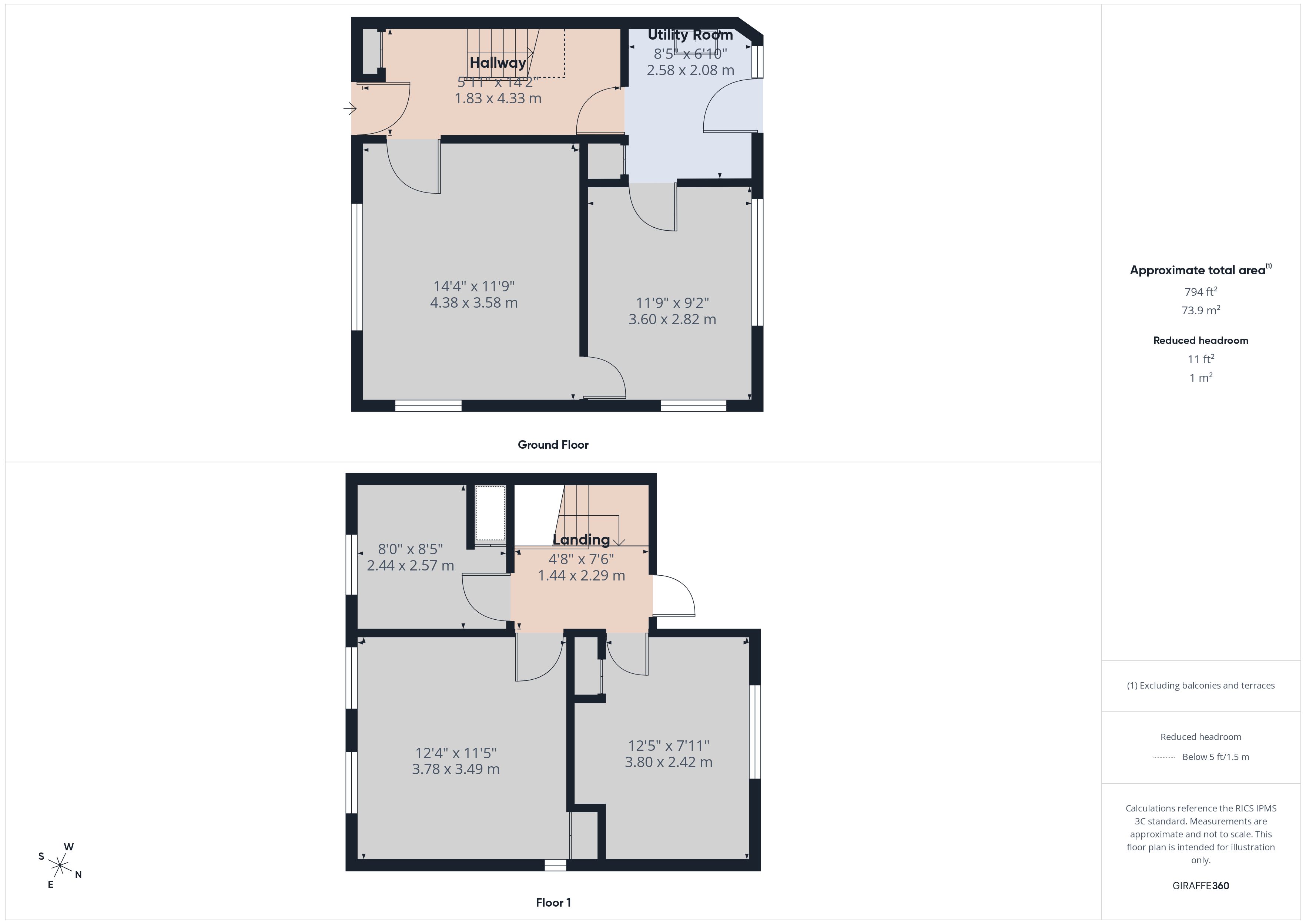 2, Hopedale Road, Birmingham floorplan