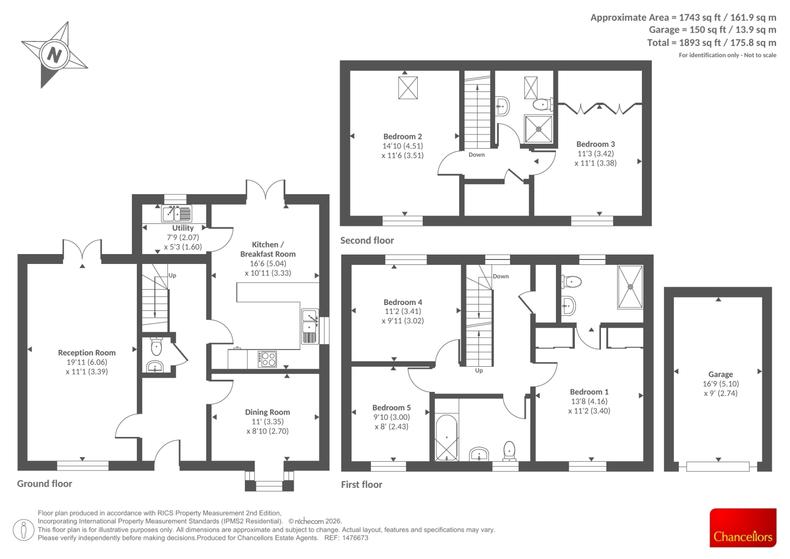 22, Campbell Road, Hereford floorplan