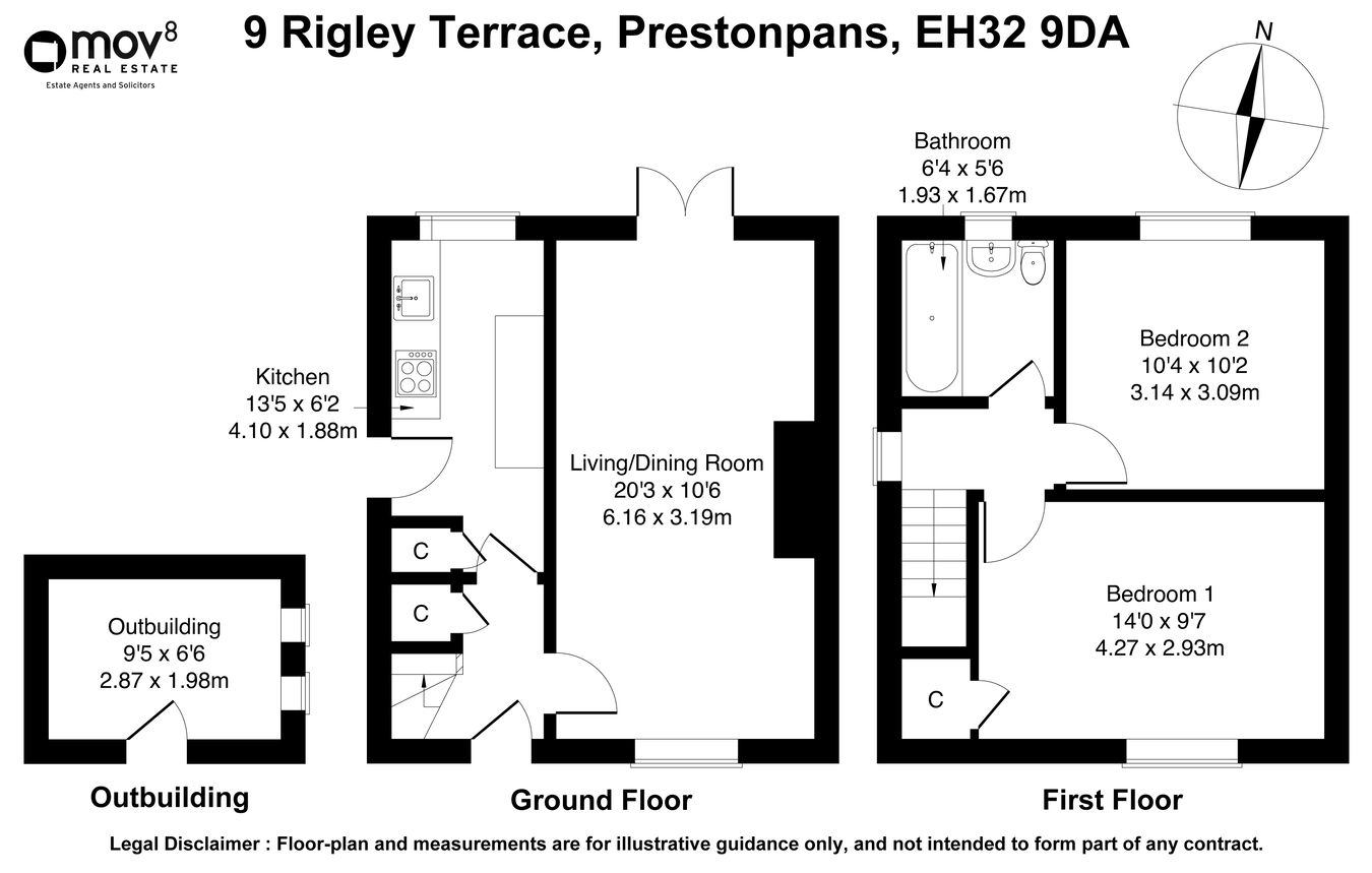 9, Rigley Terrace, Prestonpans floorplan