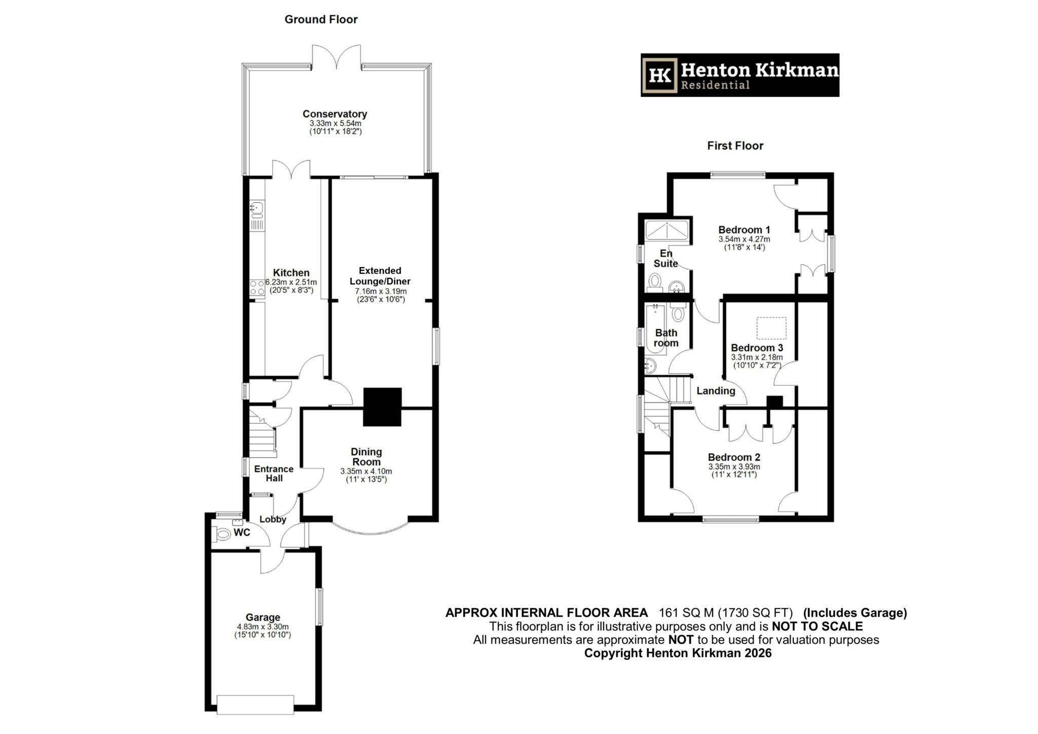 204, Stock Road, Billericay floorplan