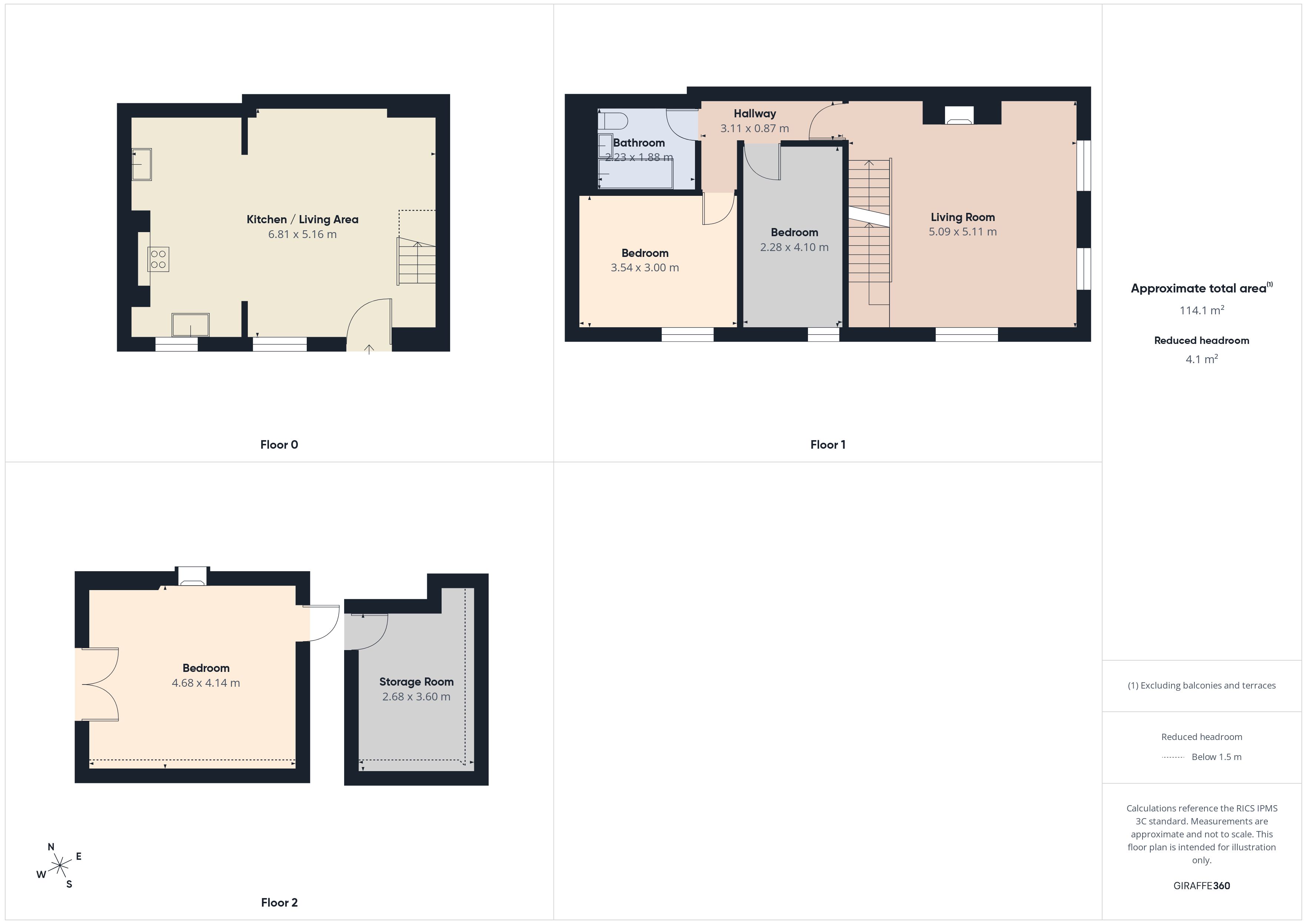 2A, Siddall St,, Oldham floorplan