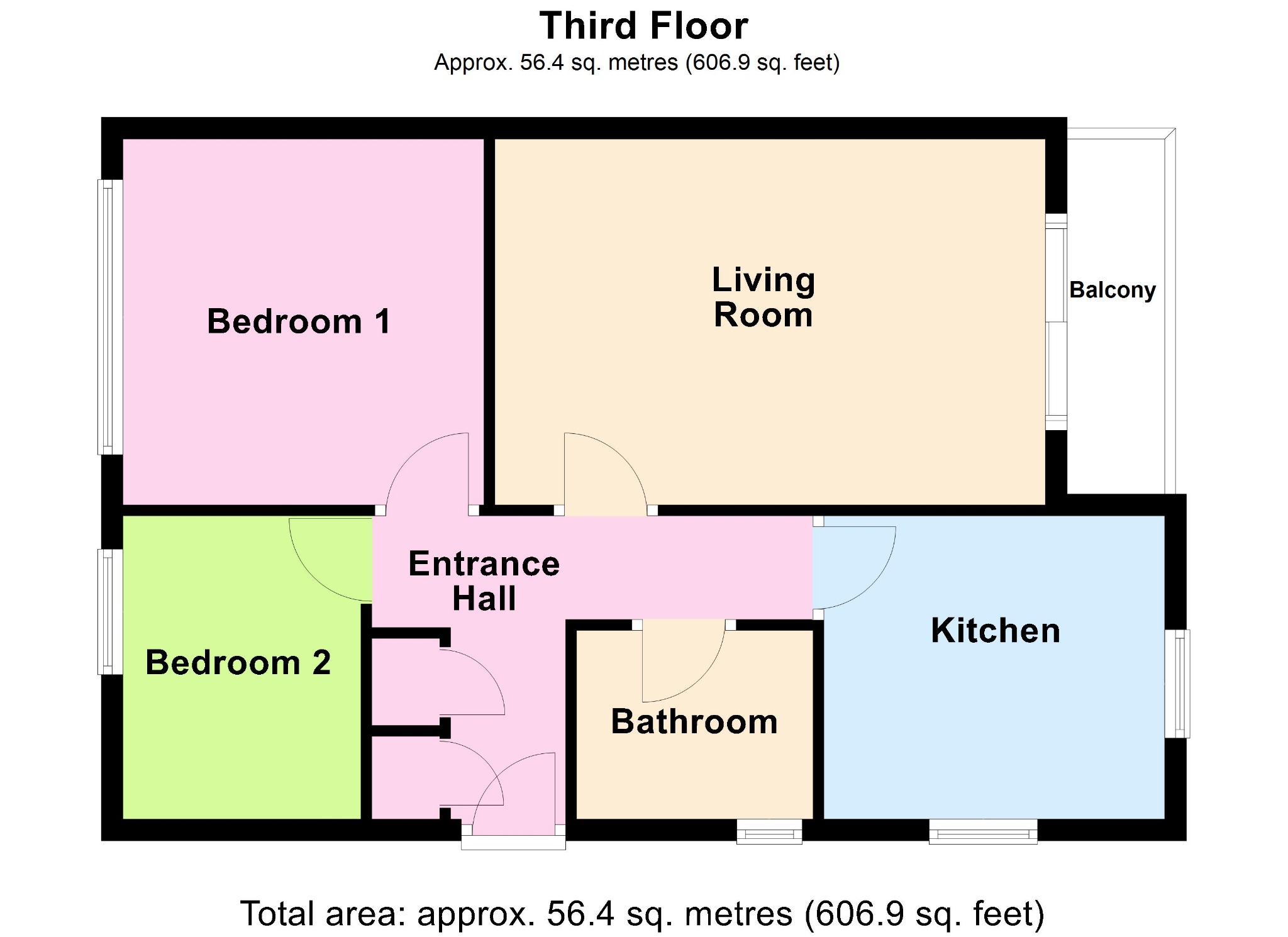12 Regis Court, High Street, Bognor Regis floorplan