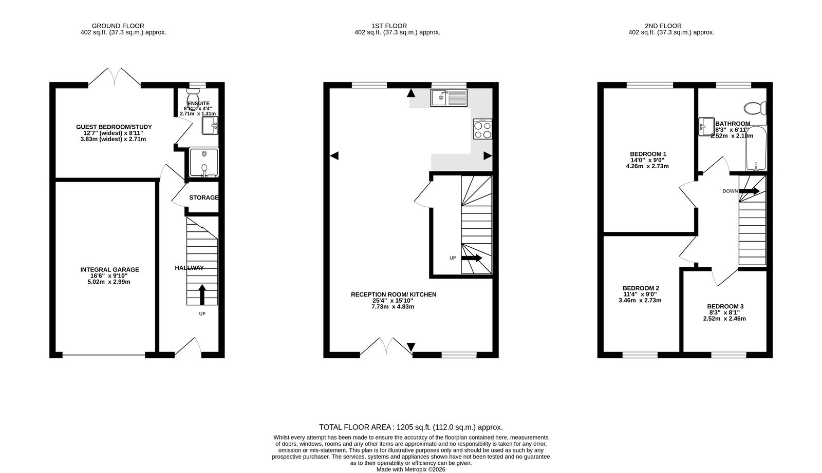 4, Bedensfield Terrace, Ellenborough Road, Sidcup floorplan