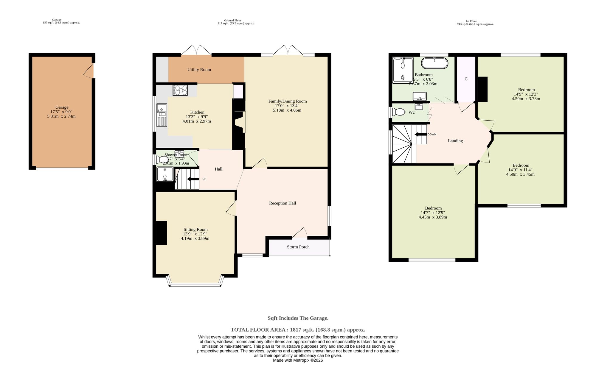20 Westwood Avenue, Ipswich floorplan