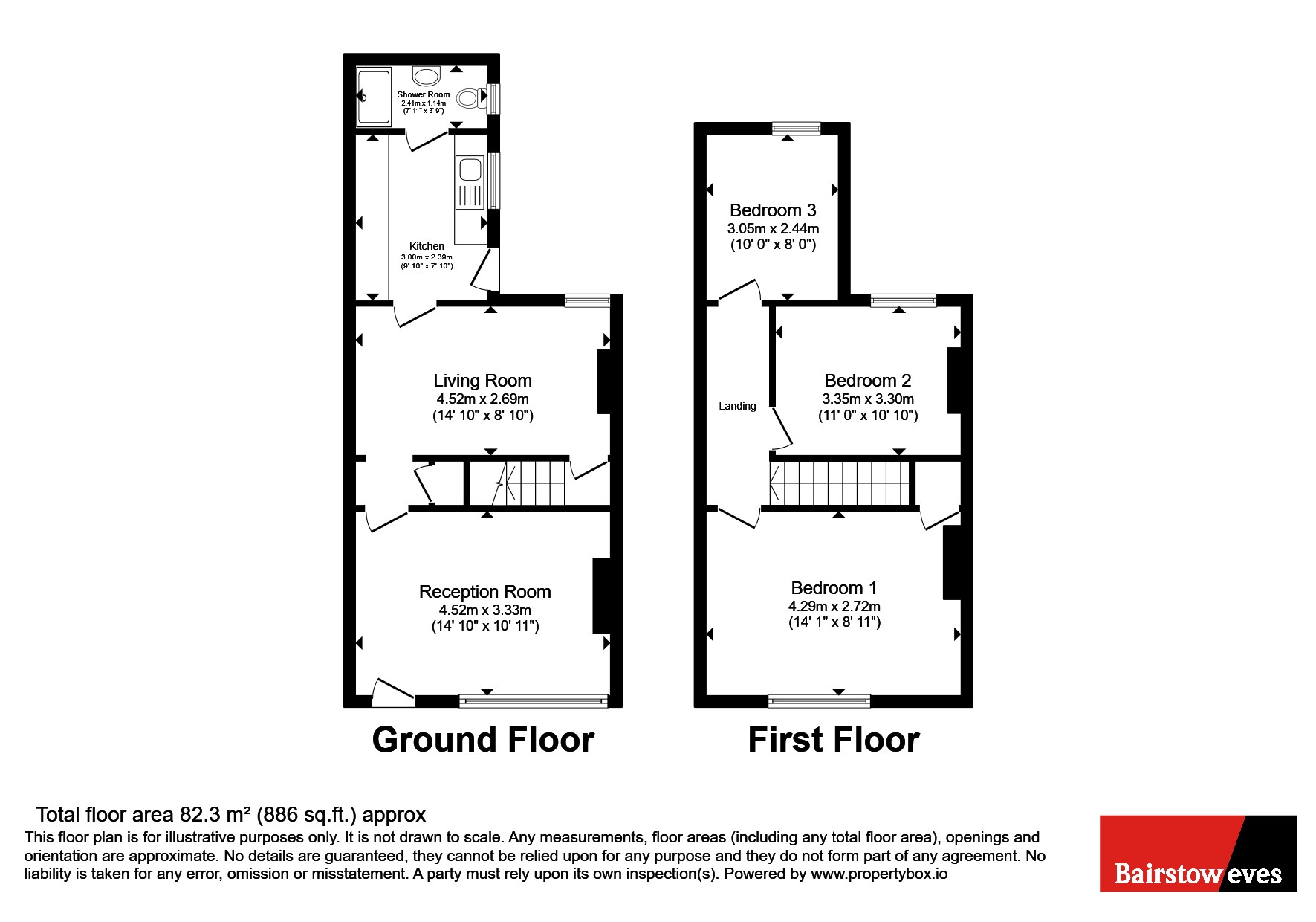 423, Littleworth Road, Staffordshire floorplan
