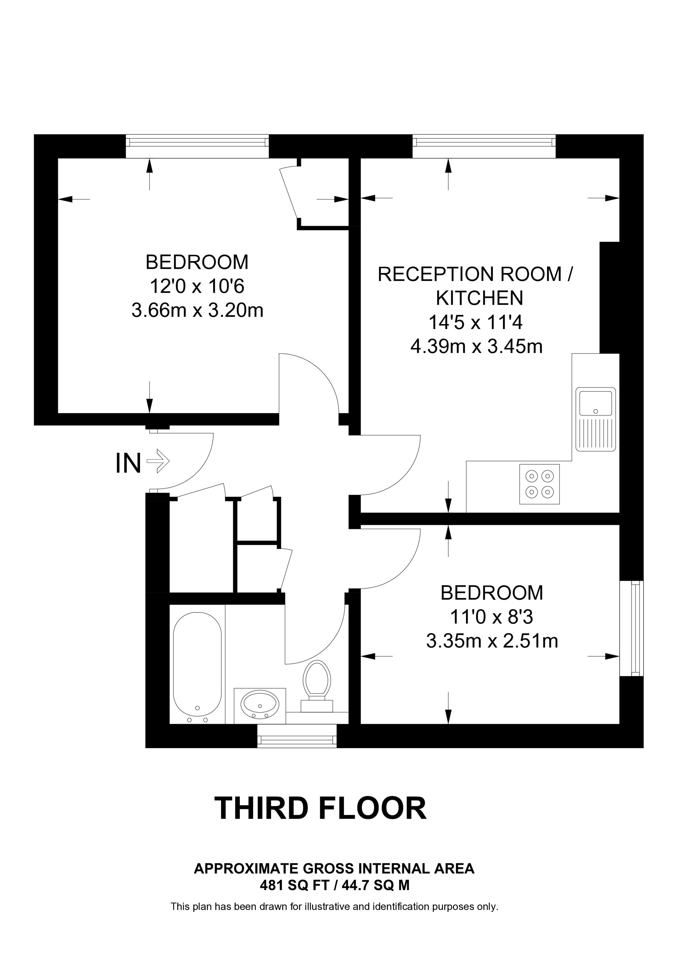Walmer Road, Notting Hill floorplan