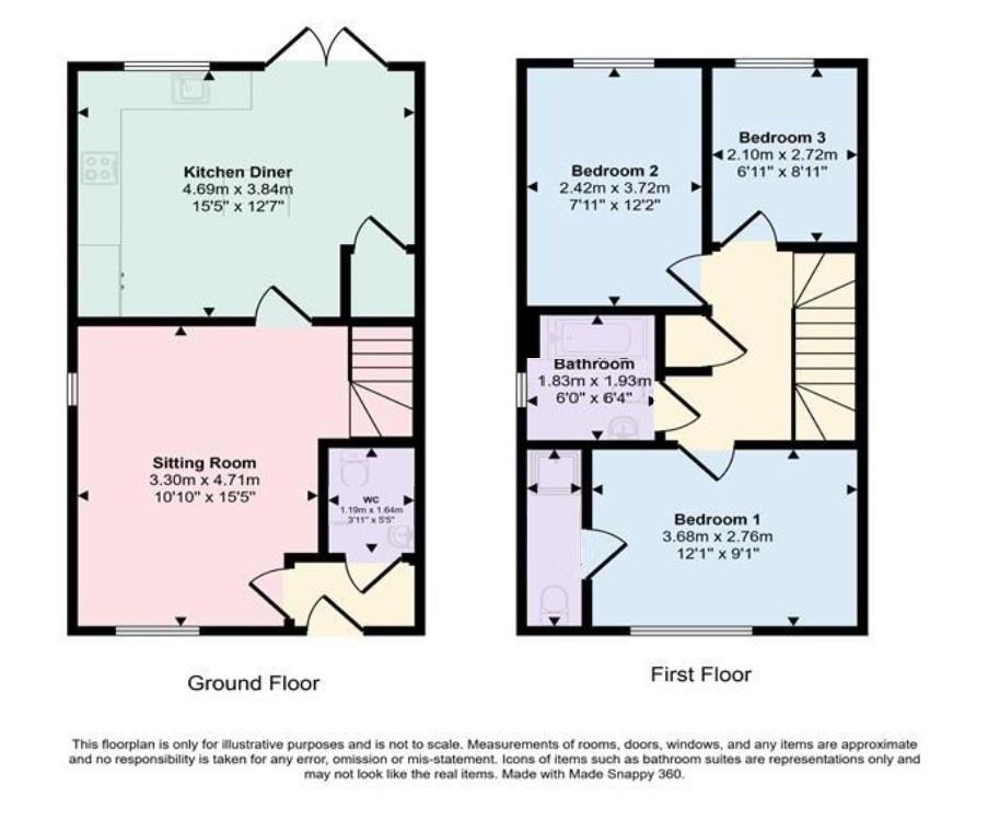 10, Old Rectory Mews, Poole floorplan