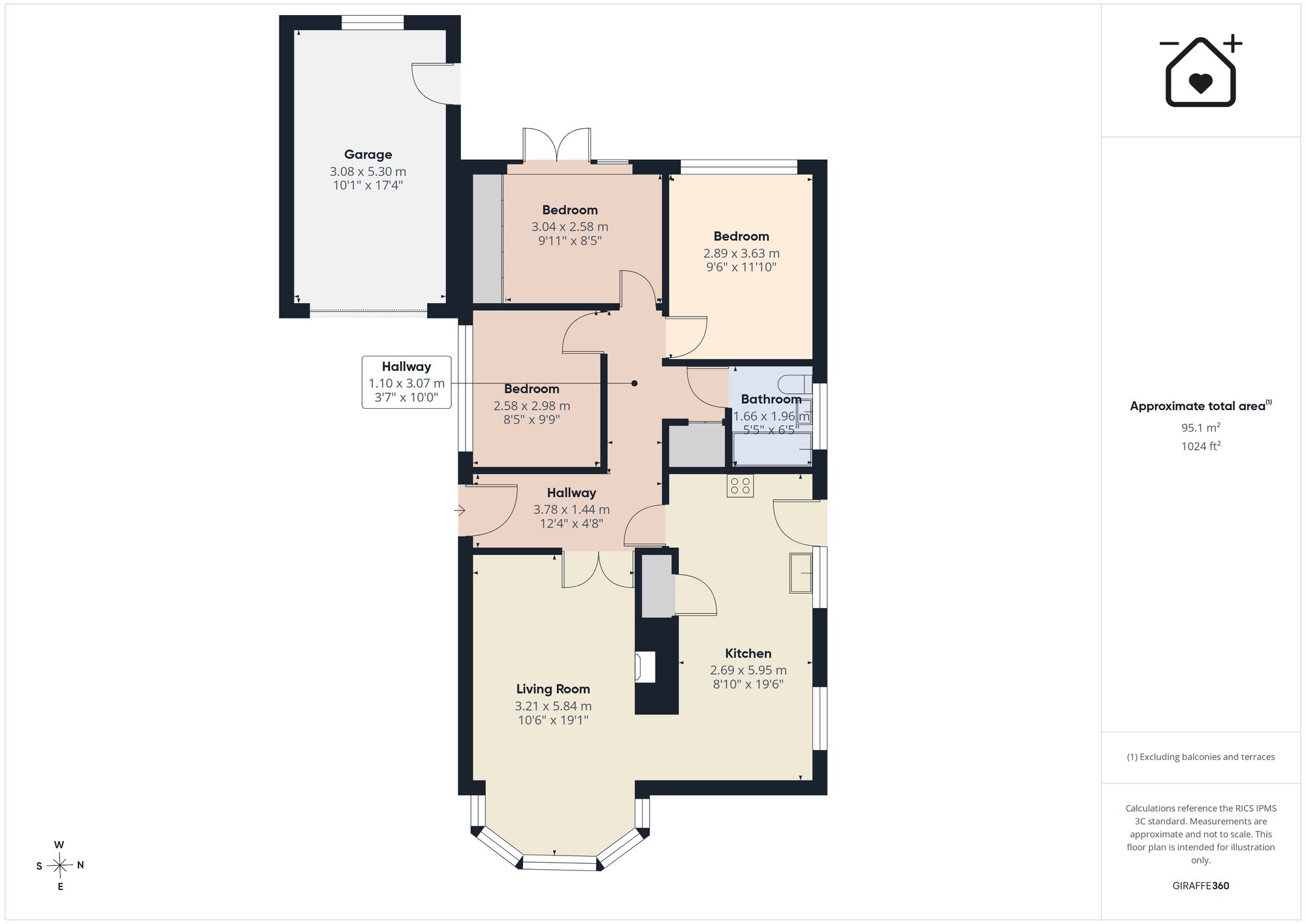 112 Upper Hill Park, Tenby floorplan