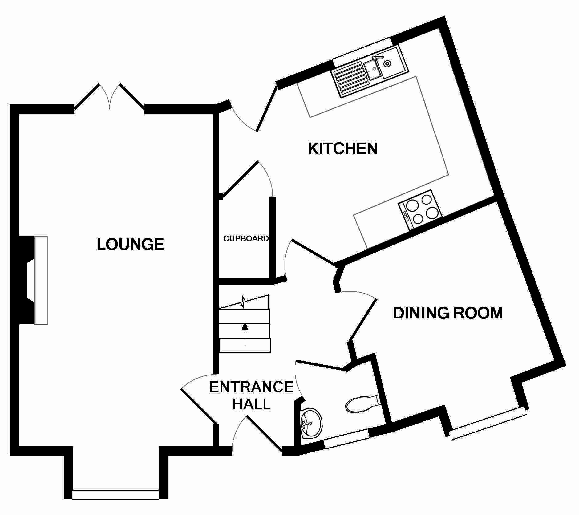 3 Bedrooms Terraced house for sale in Farrier Court, Royston SG8