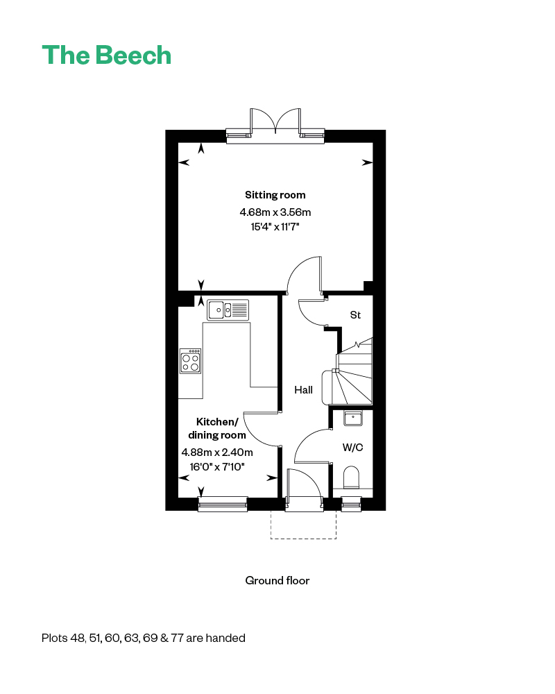 62, Colchester Road, Wivenhoe, Co79Wp floorplan