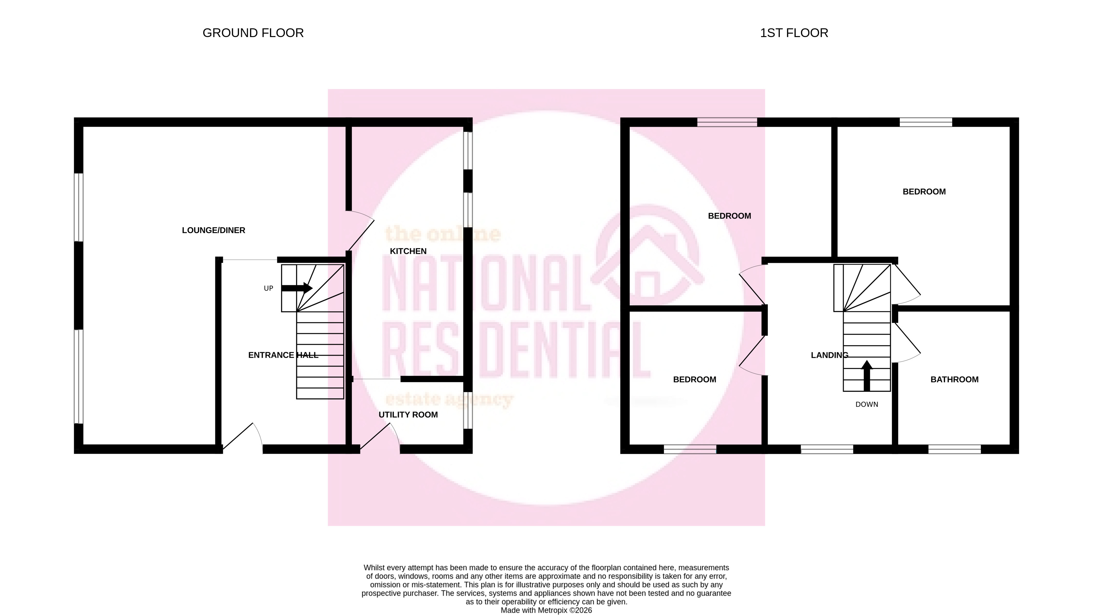 98, Chatham Road, Hartlepool floorplan