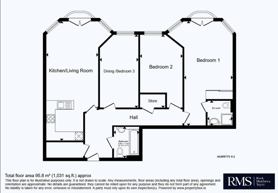 51 Robert Adam Court, Bondgate Without, Alnwick floorplan