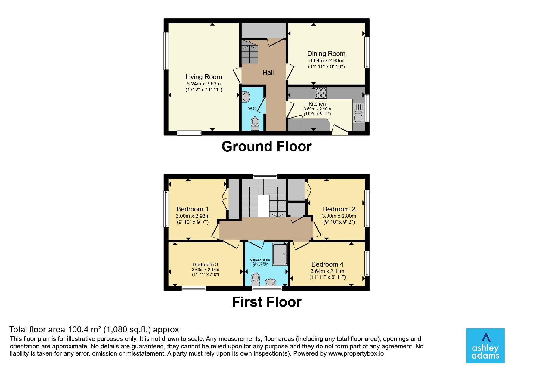 25, Lawrence Avenue, Derby floorplan