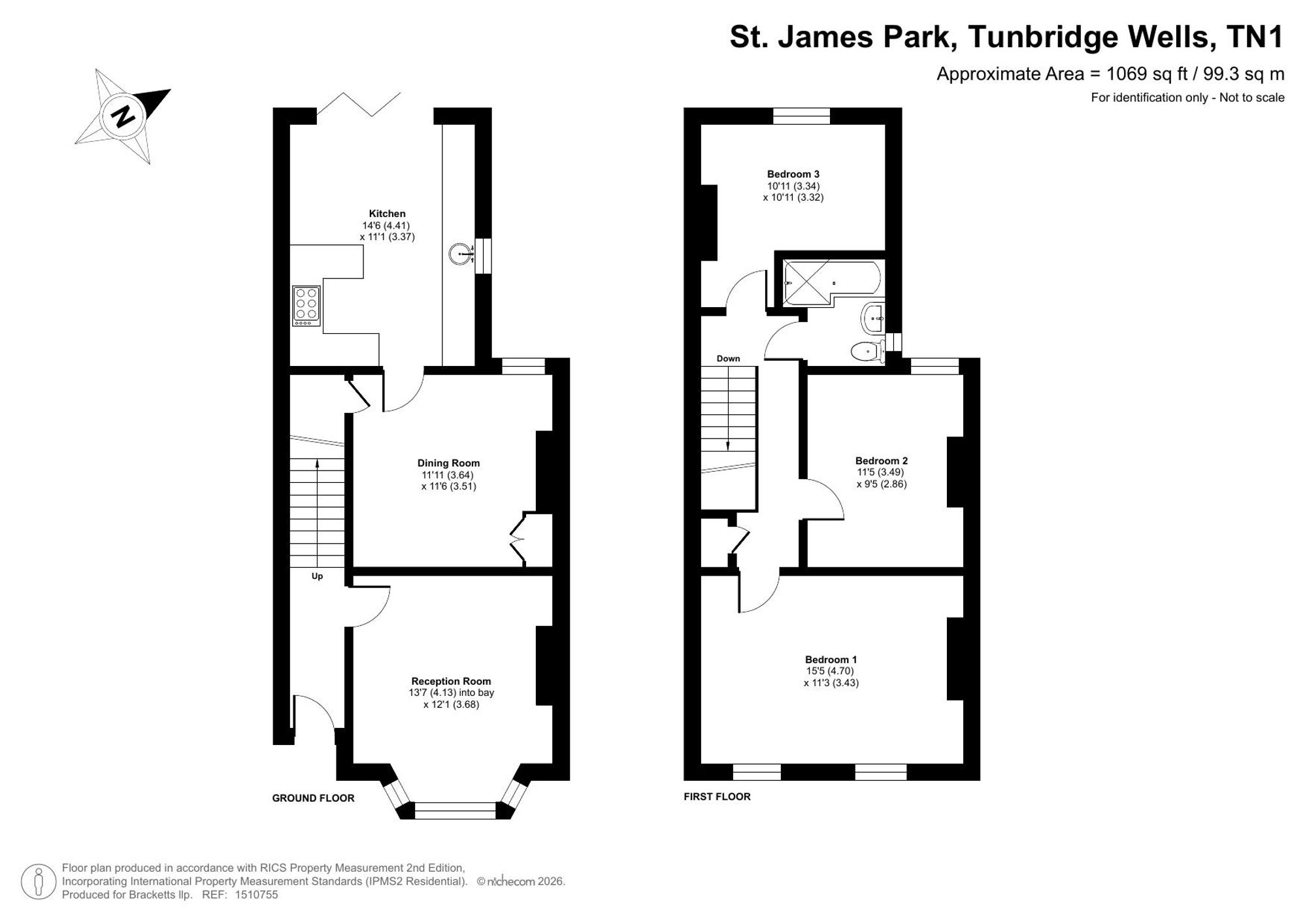 8 St. James Park, Tunbridge Wells floorplan