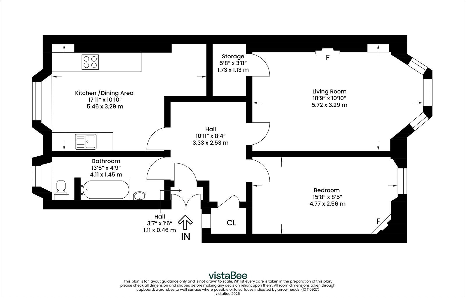 2/1, 1 Castle Mansions,, Gourock, Inverclyde floorplan