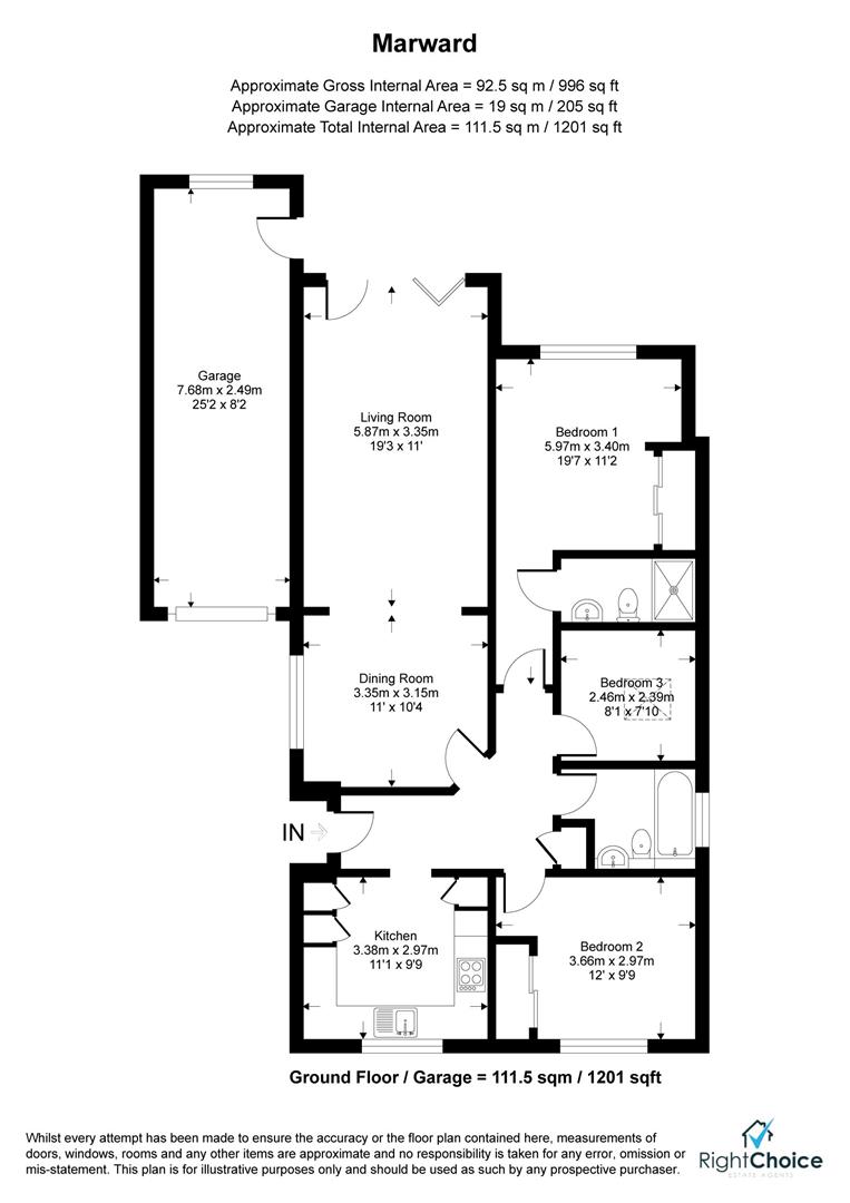 Marward, Wayside Road, Basingstoke floorplan