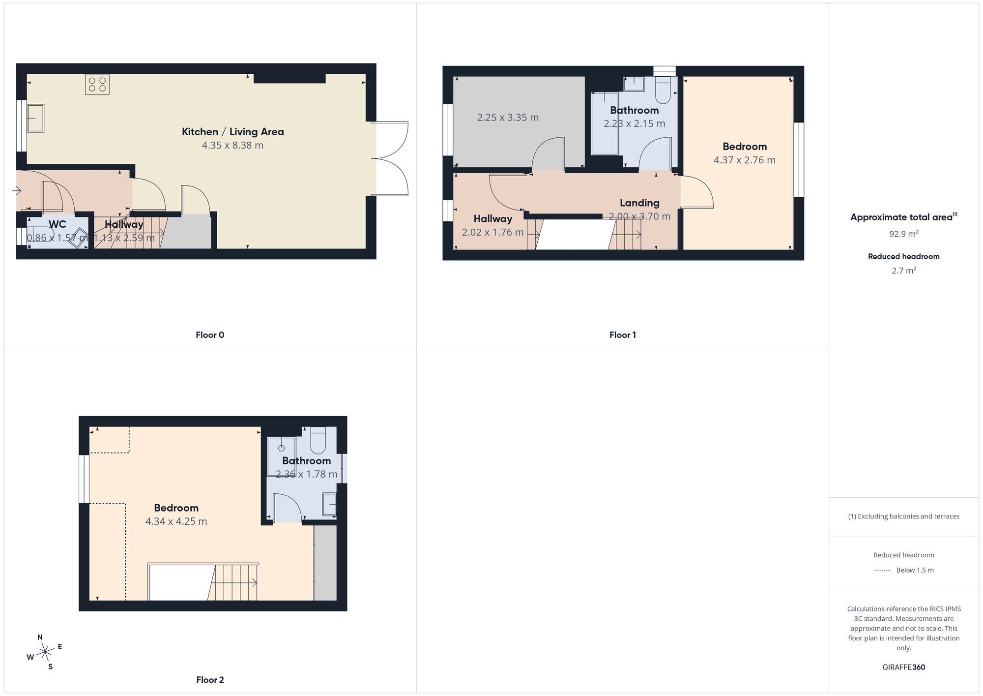8 Bottle House Close, South Shields floorplan
