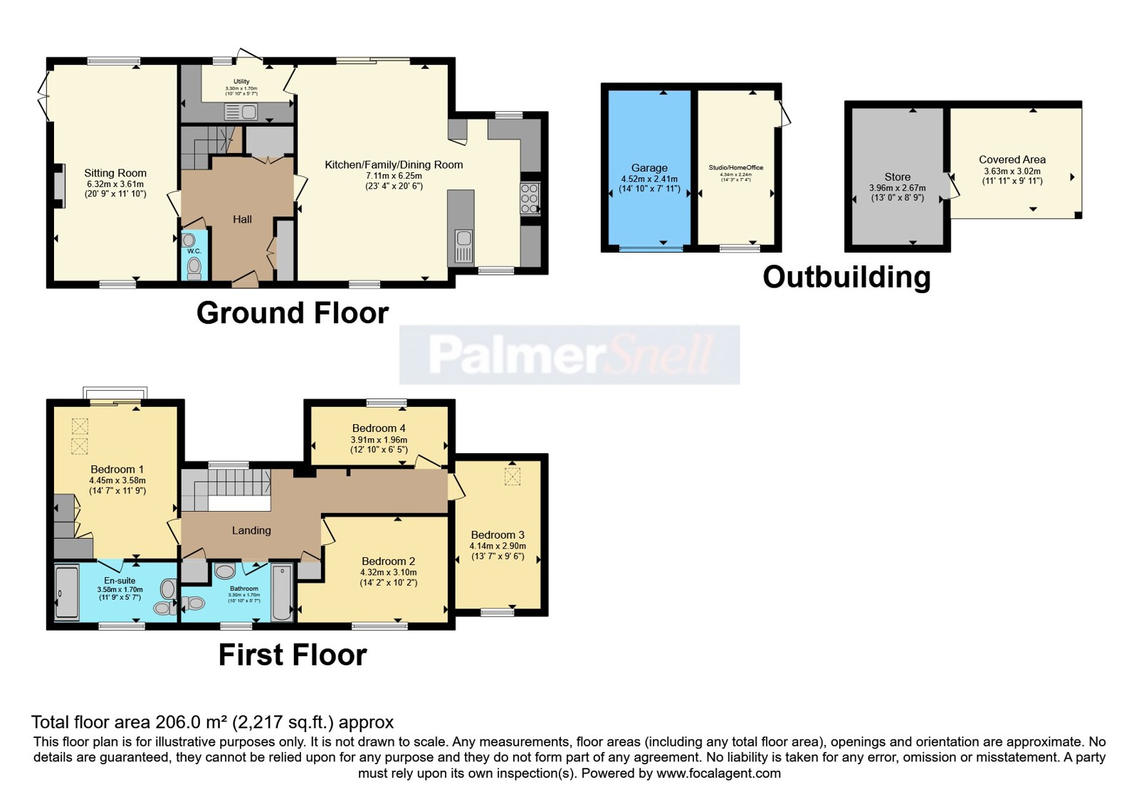 Yardleigh,, Ham Street, Glastonbury floorplan