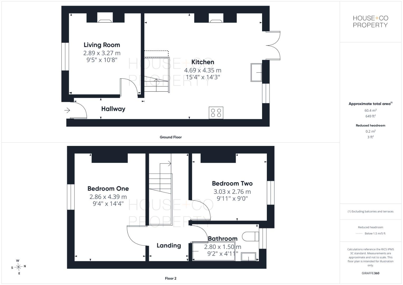 Herbert Crescent, Bristol floorplan