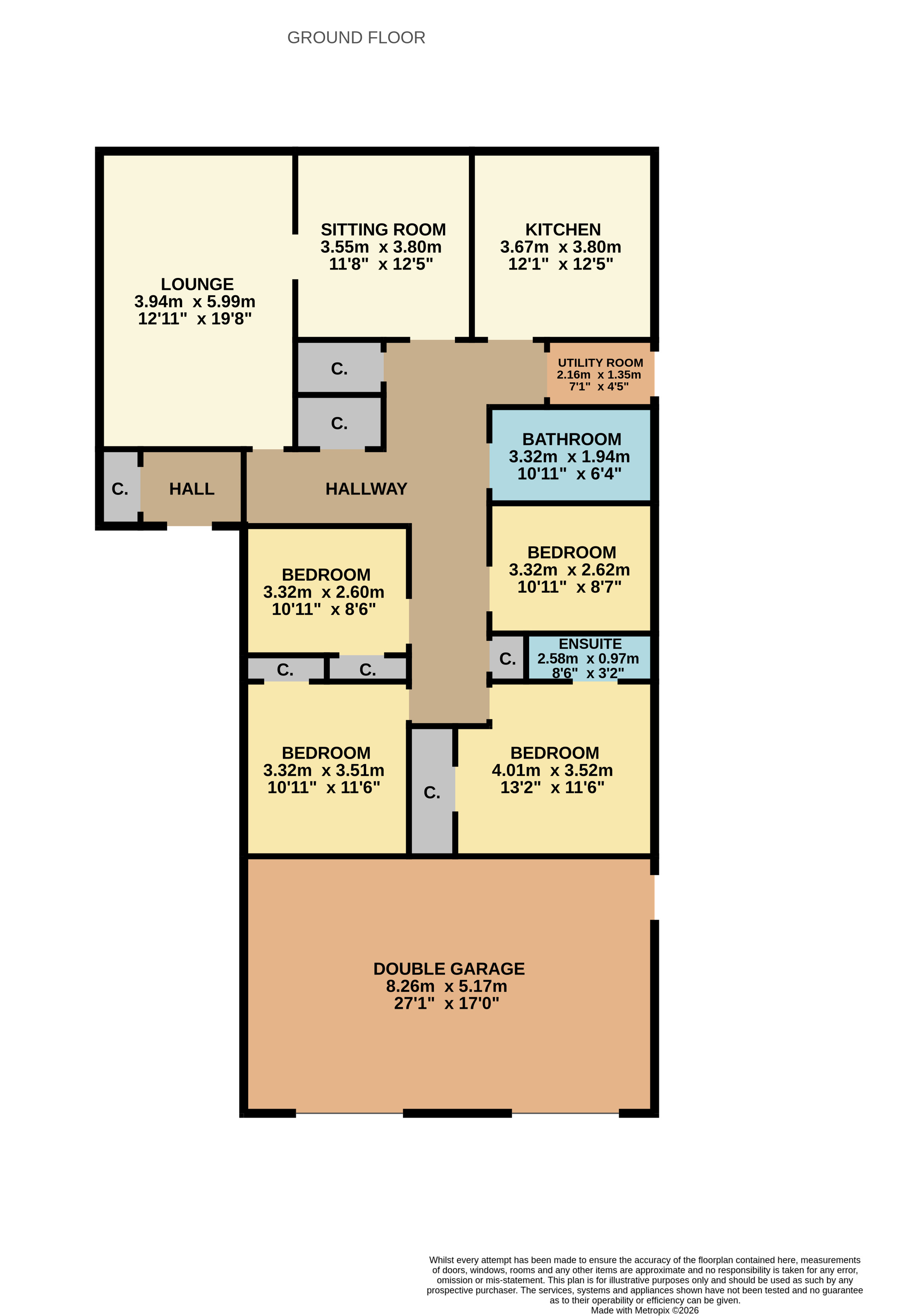 3, Cruickshank Park, Hillside floorplan