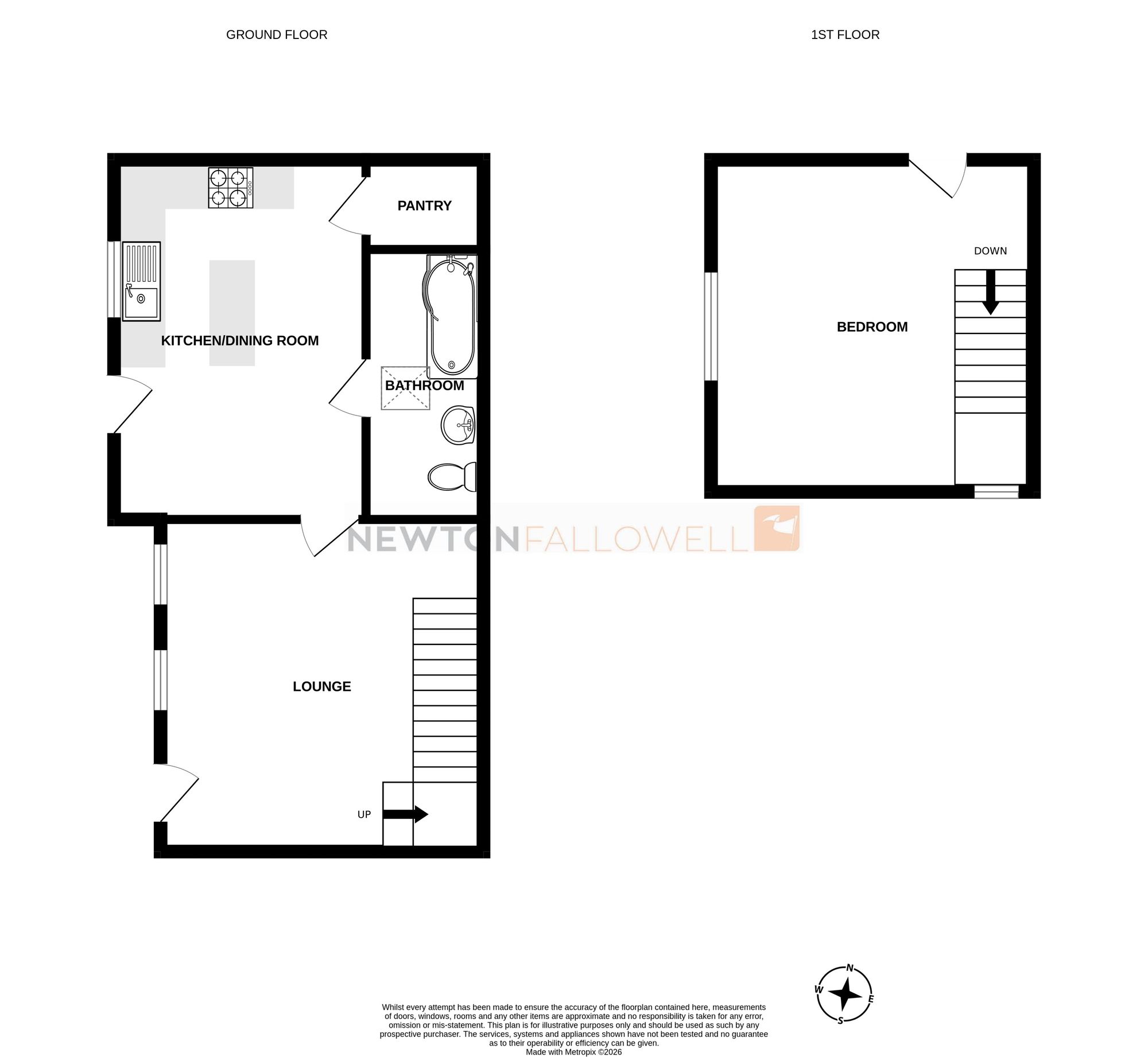 12e Elmer Street North, Grantham floorplan