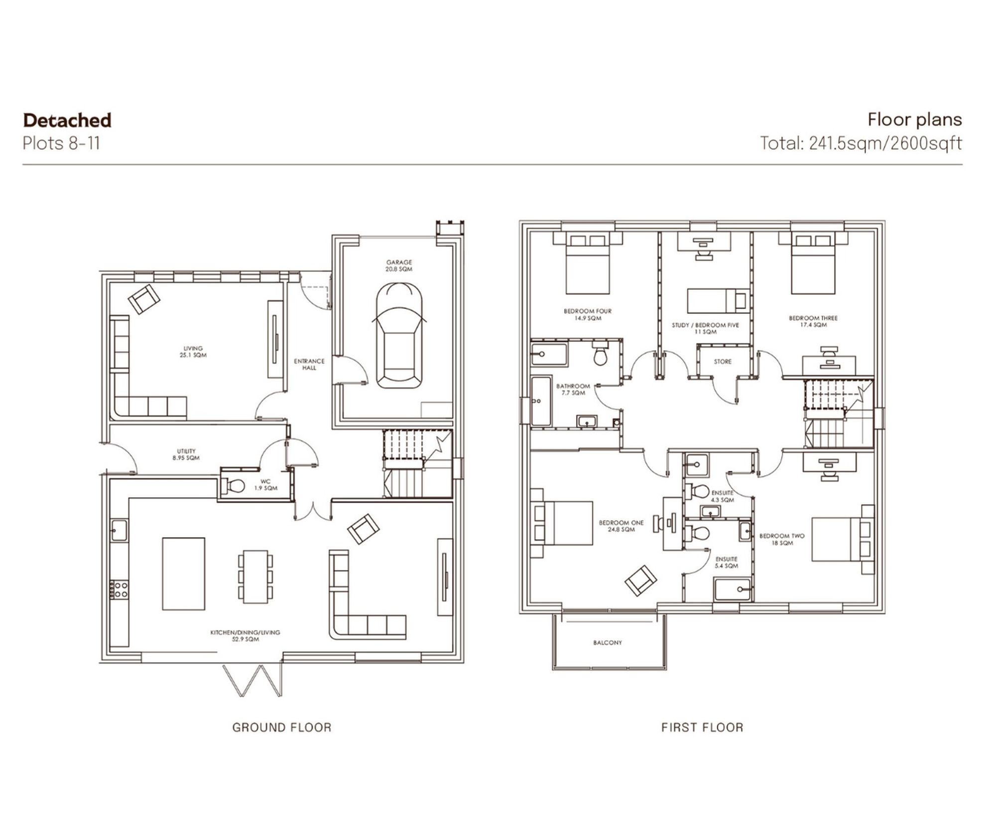 Plot 11 Coppers Meadow, Melton Mowbray floorplan