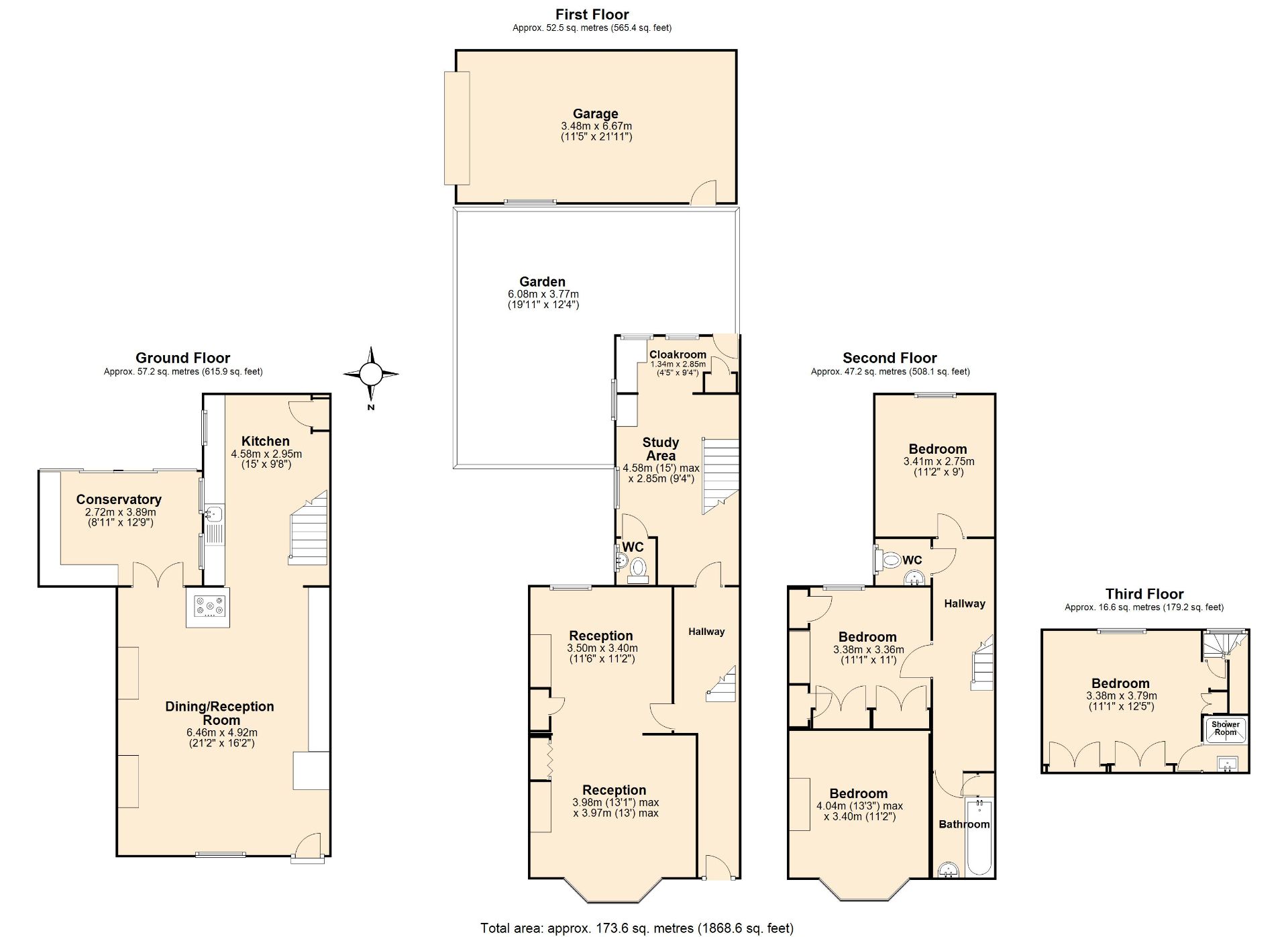 4 Bedrooms End terrace house for sale in Ditchling Rise, Brighton BN1