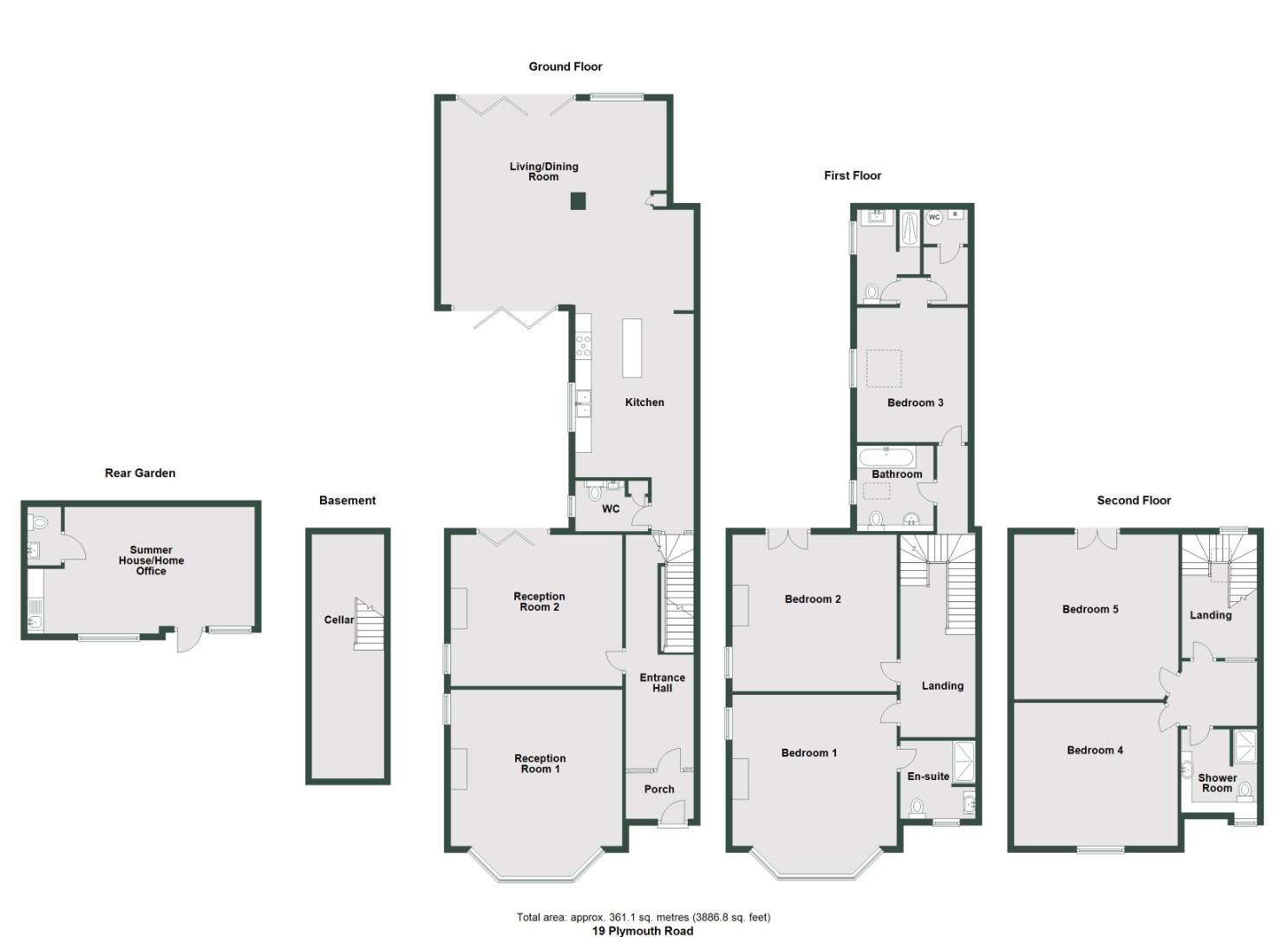 19, Plymouth Road, Penarth floorplan