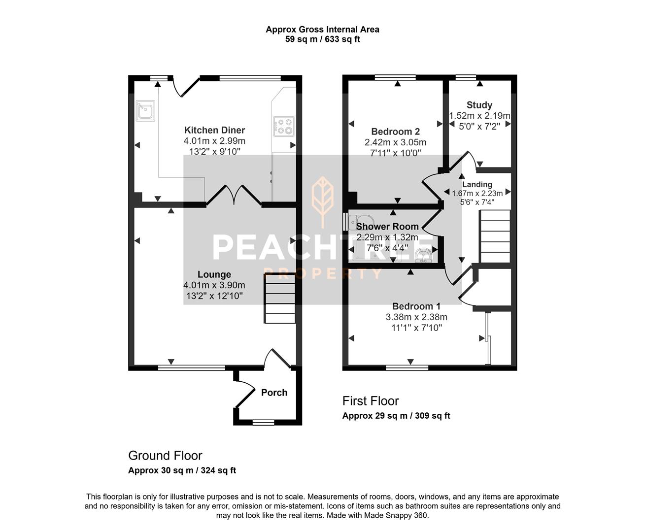 |., 38, Merlinford Drive, Renfrewshire floorplan