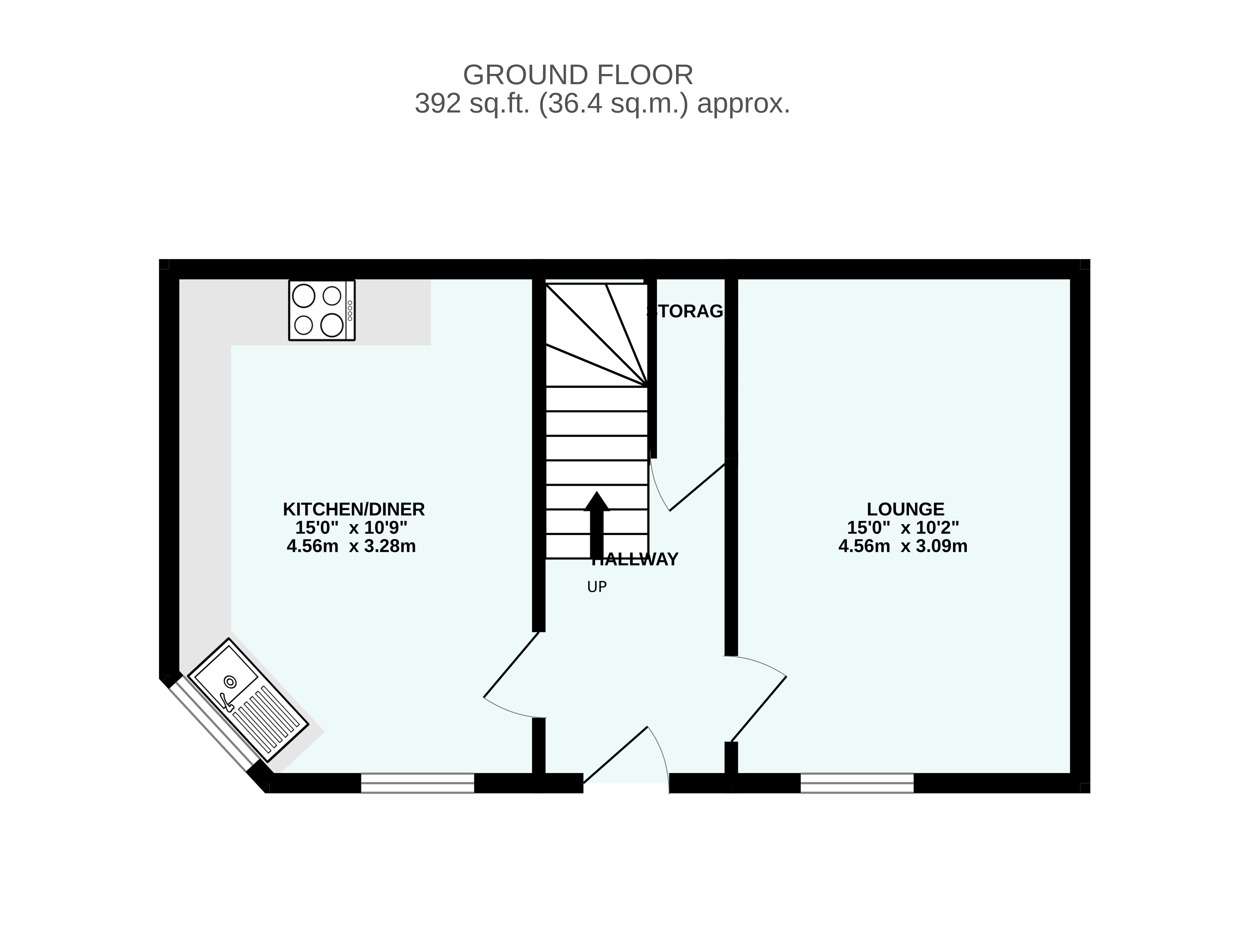 77, Western Road, Devon floorplan