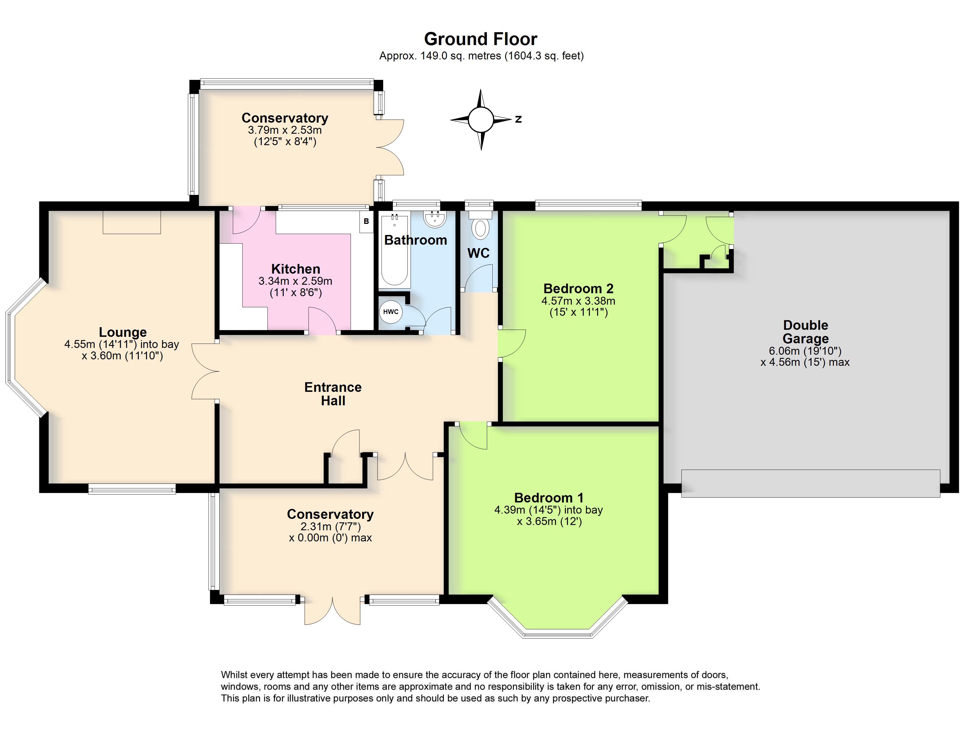 52, Midhurst Drive, Worthing floorplan