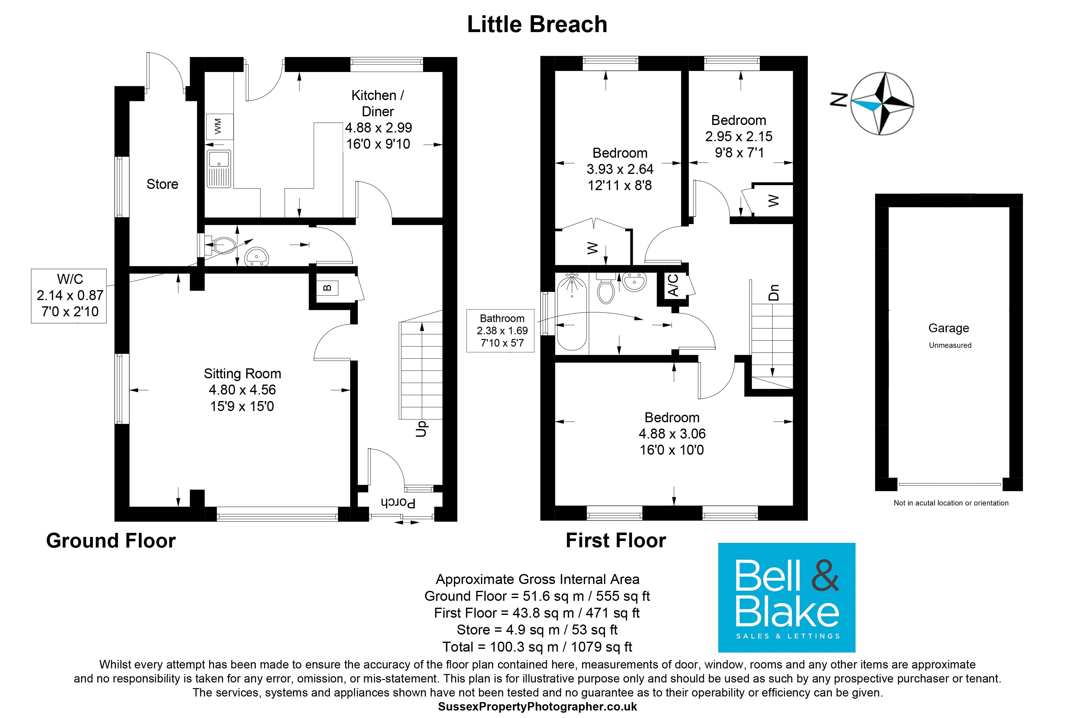 16, Little Breach, Chichester floorplan