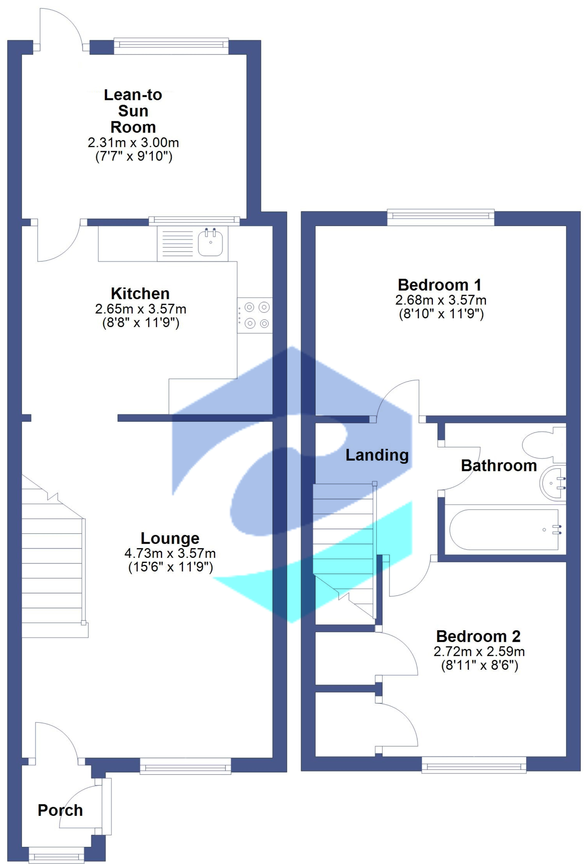 2 Bedrooms Terraced house for sale in Blackmore Road, Shaftesbury SP7