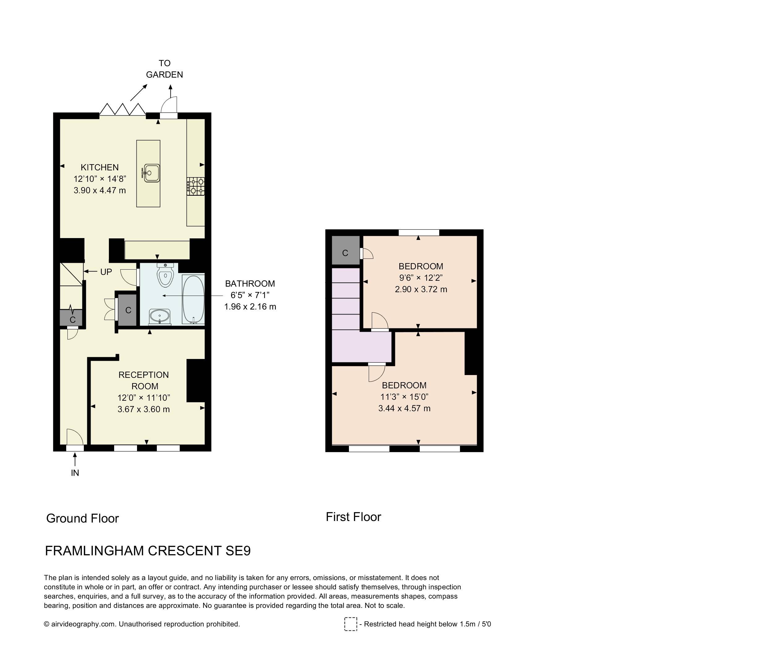 5, Framlingham Crescent, London floorplan