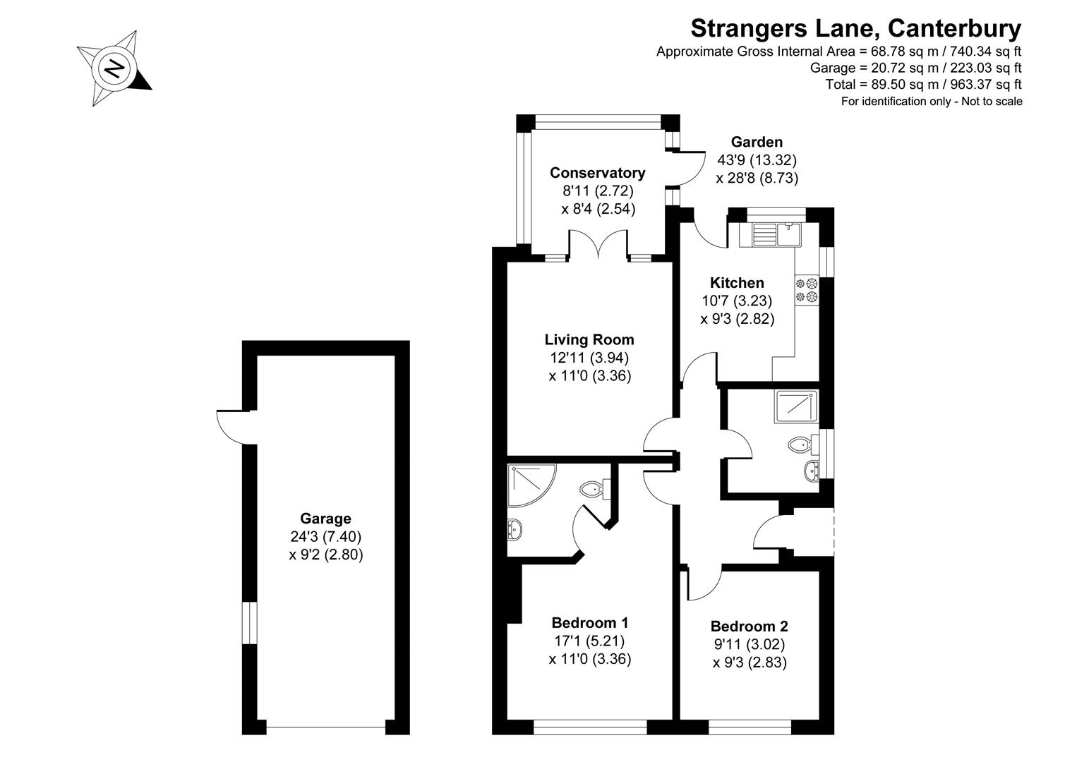 131, Strangers Lane, Canterbury floorplan