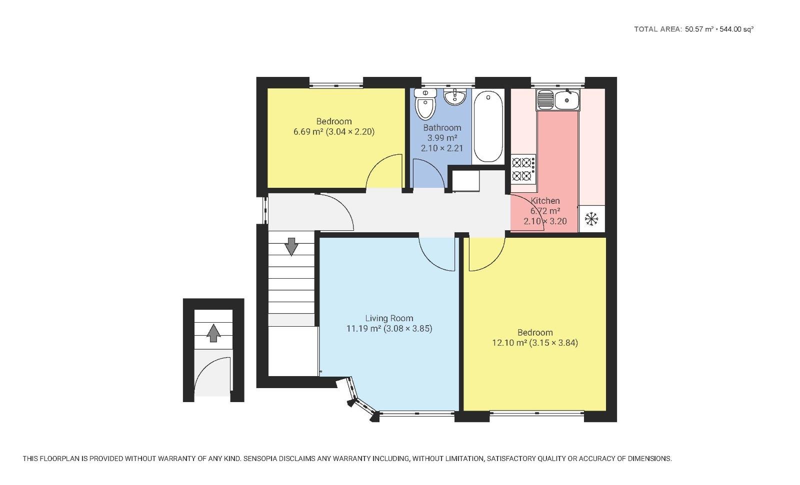 456 Broad Oak Court, Farnham Road, Slough floorplan